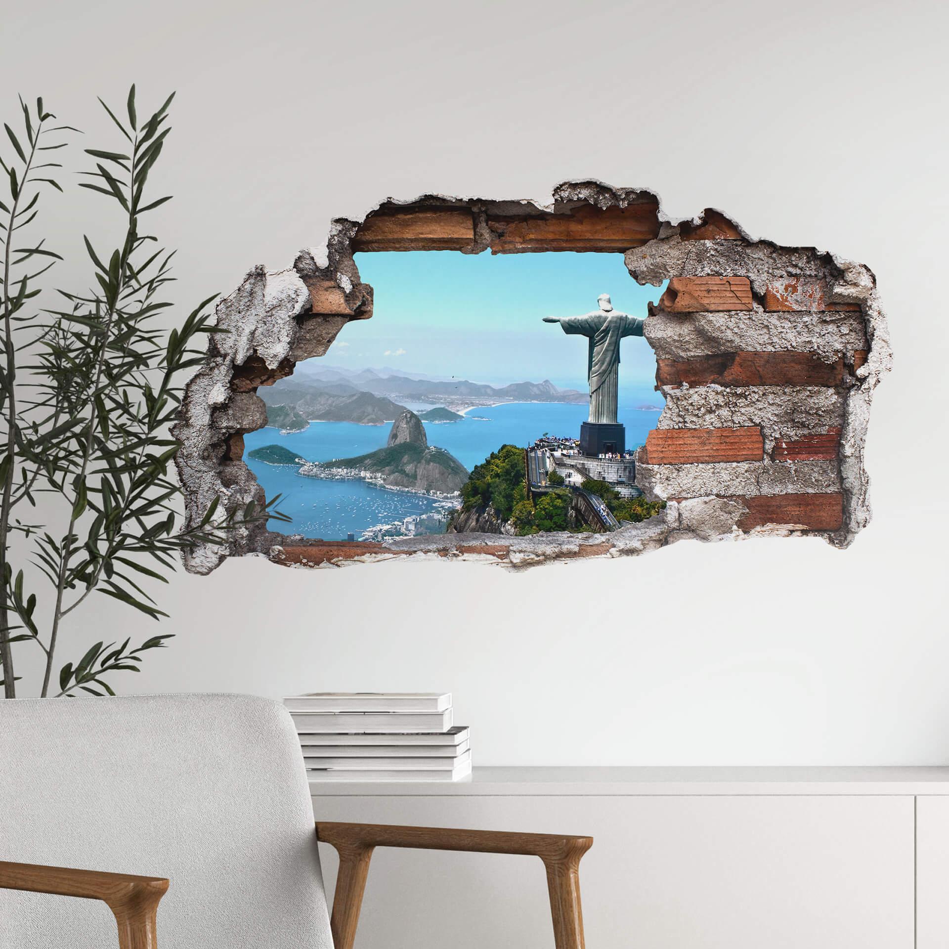 3D Wallsticker Rio De Janeiro