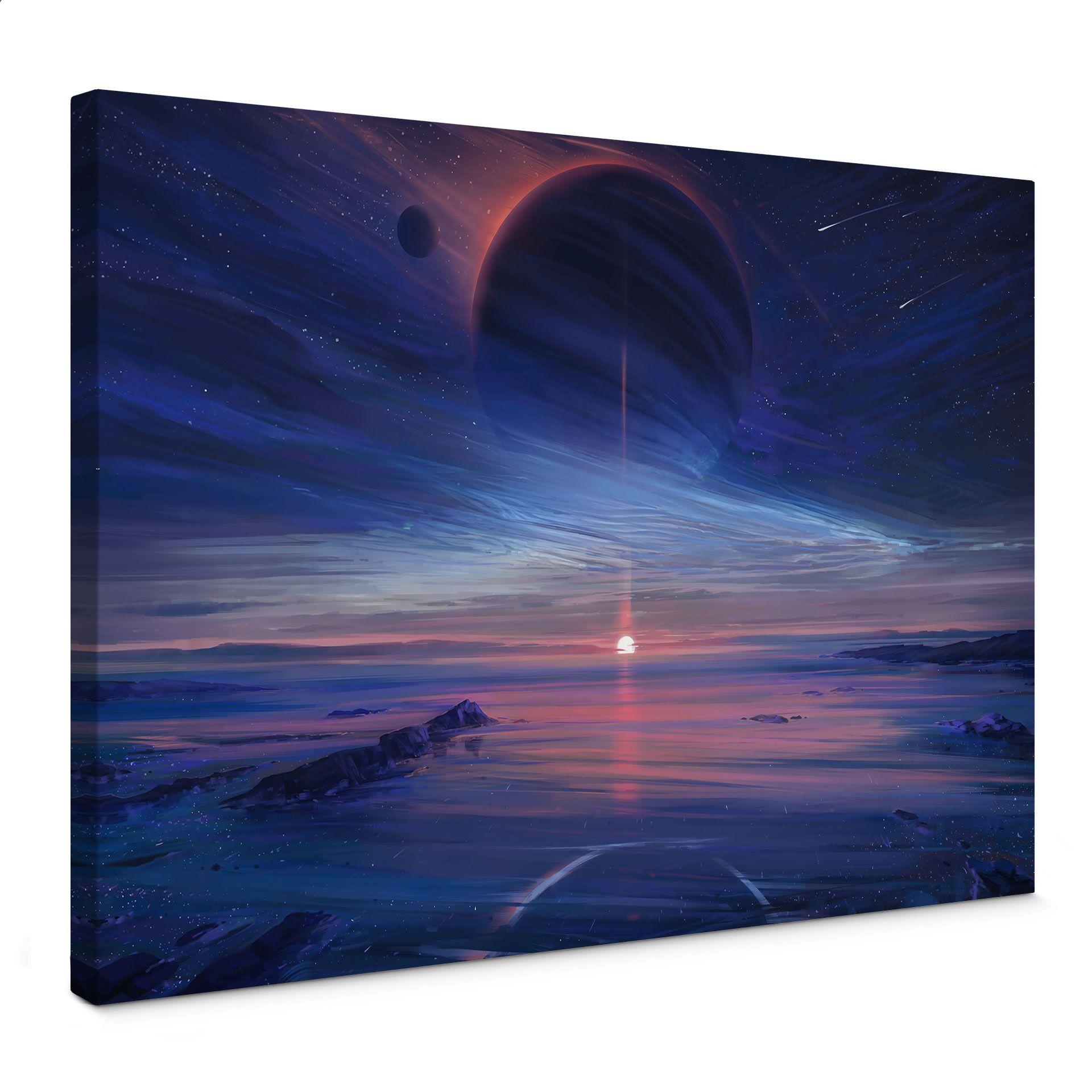 Lærredsprint - Galaxy - Aenami