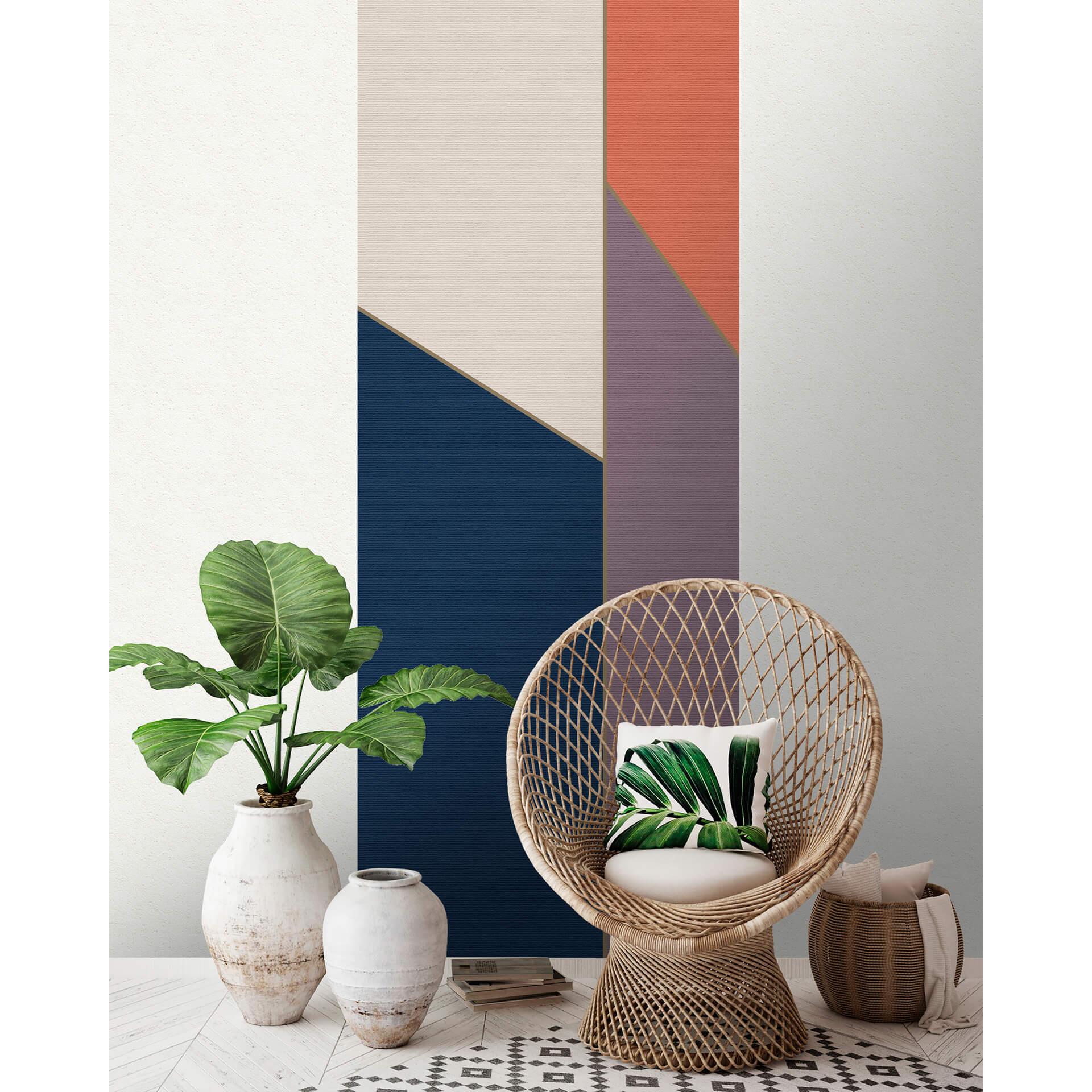 Livingwalls Fototapet Walls by Patel 2 geometry panel 2