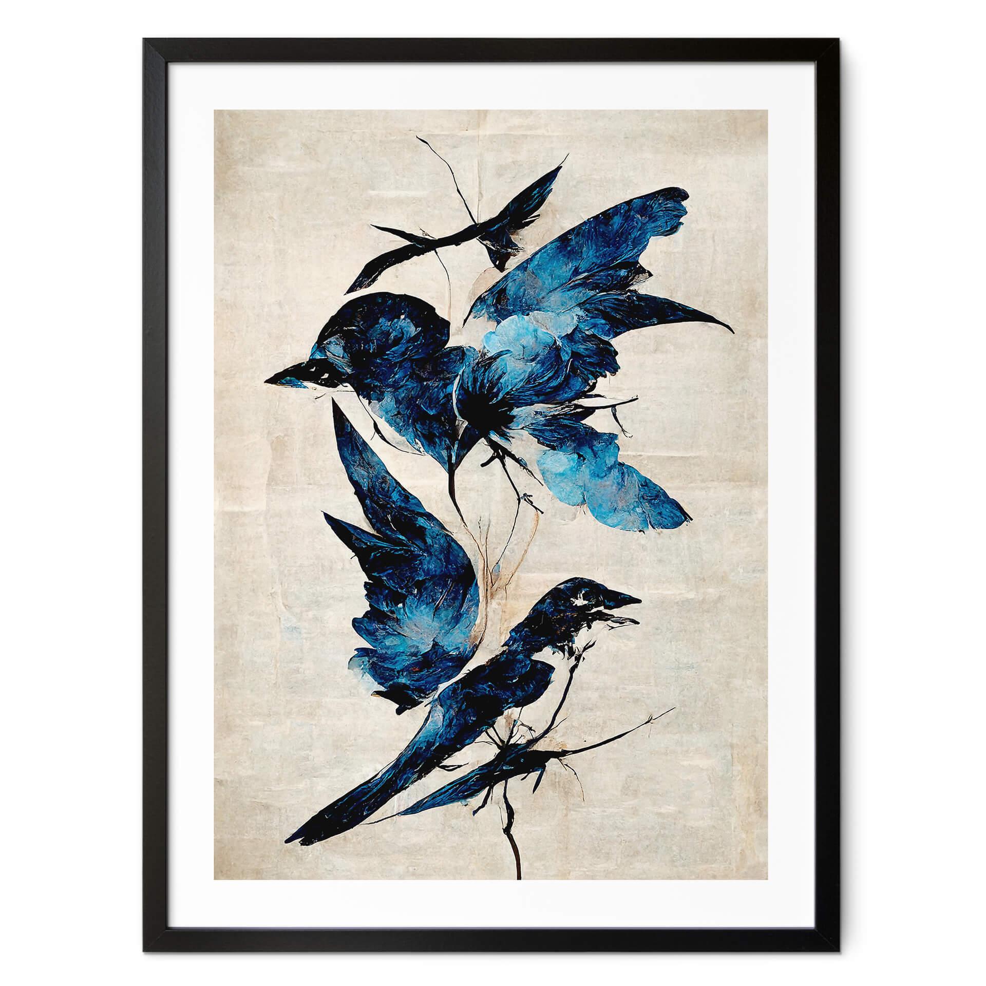 Plakat Treechild - Blue Birds
