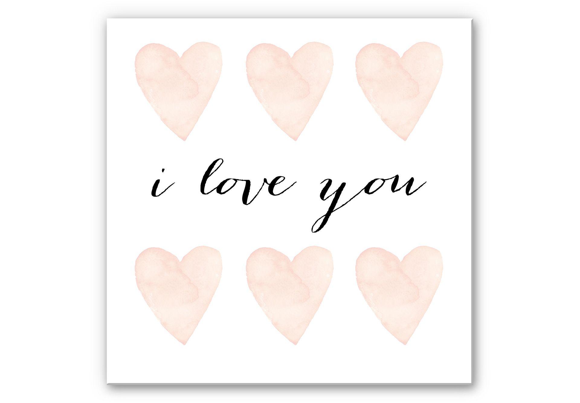 Wanddecoratie Confetti & Cream – I Love You