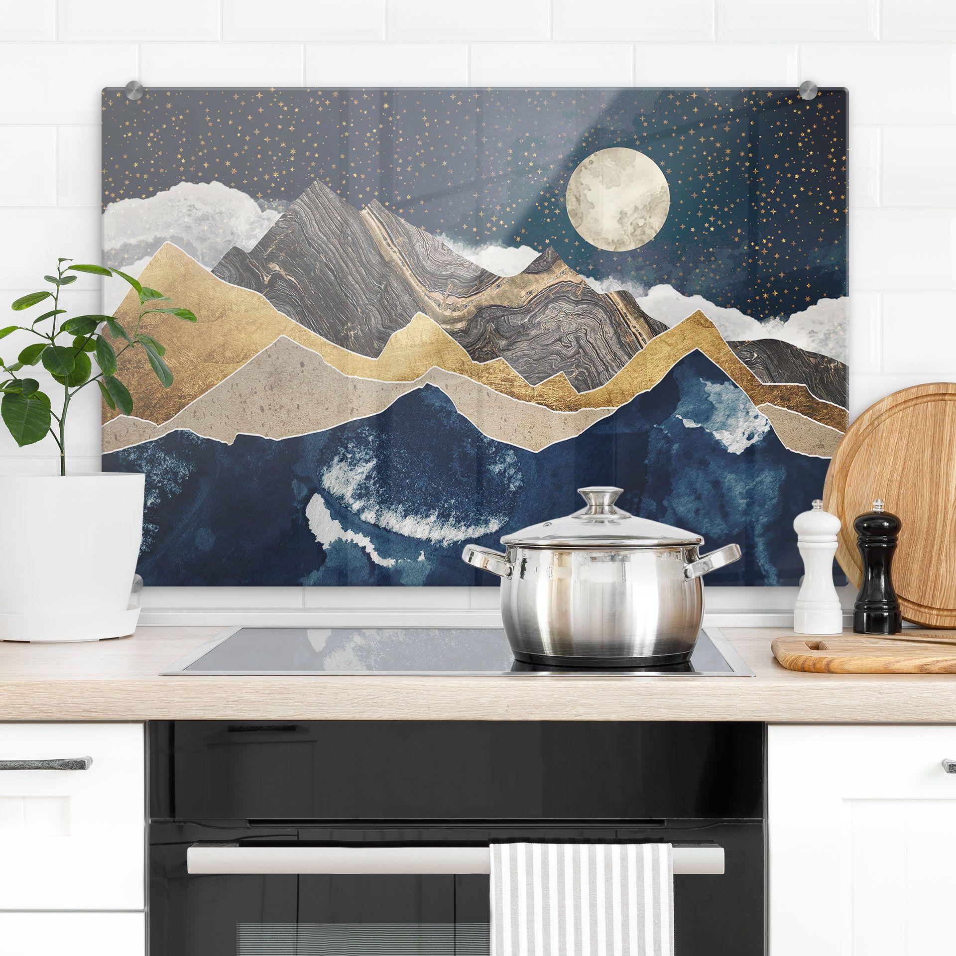 Stænkplade Stjernehimmel om vinteren - SpaceFrog Designs