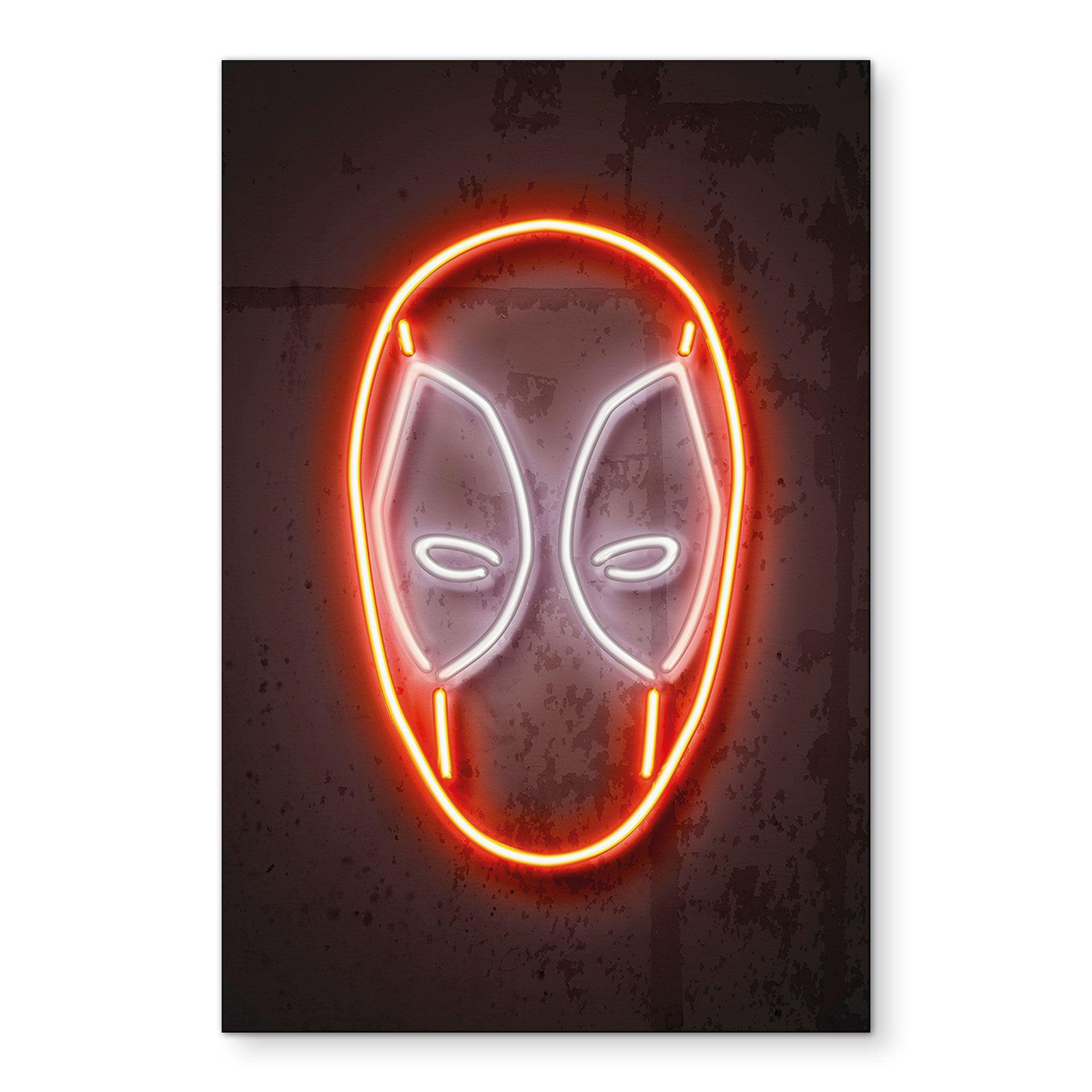 Billede af Deadpool - Mielu – print på aluminium (Alu-Dibond)