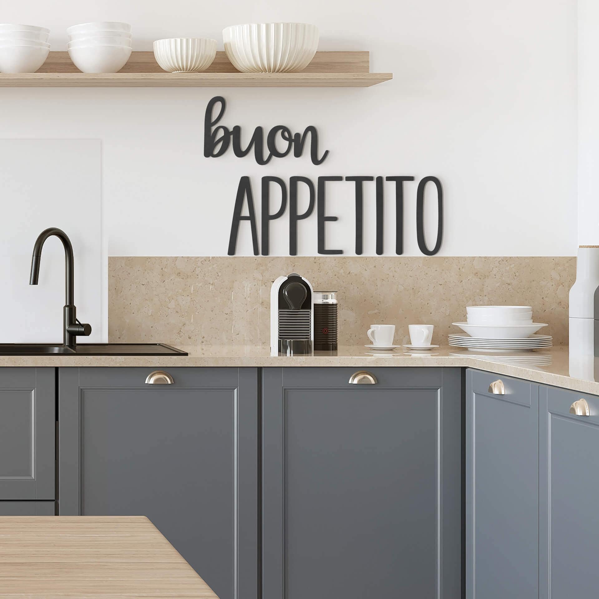MDF-dekoration Buon Appetito