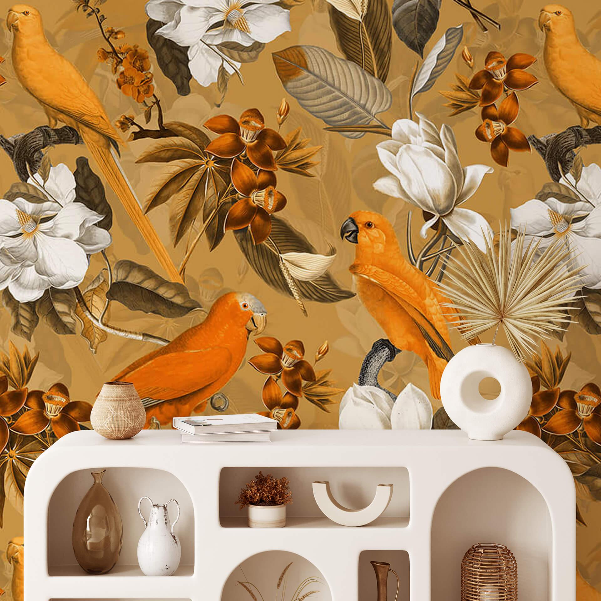 Fotomural UN Designs - Ocre tropical