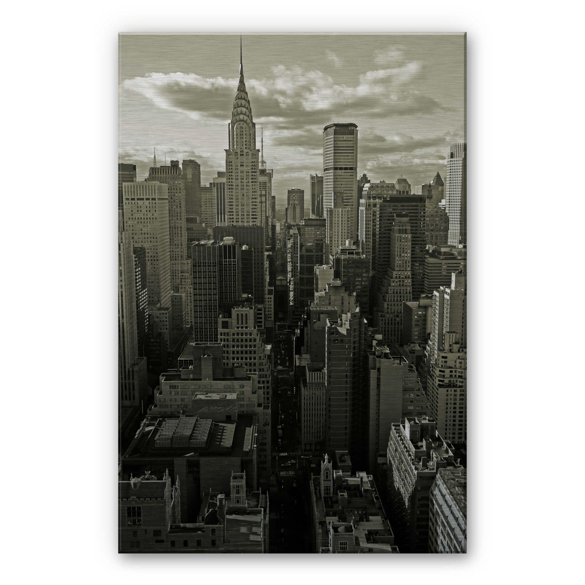 Manhatten 2 – print på aluminium (Alu-Dibond)