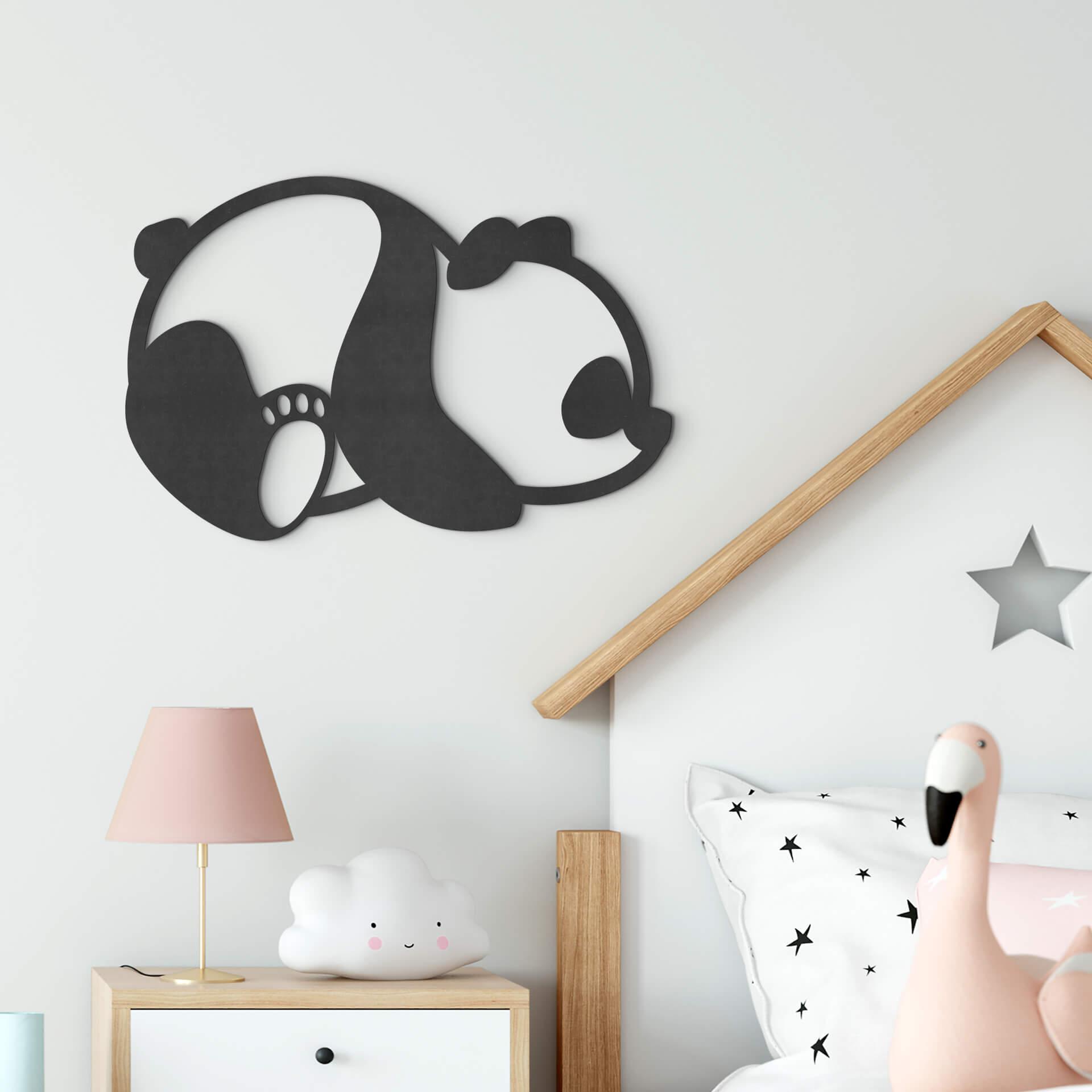 MDF - Decoración en madera - Panda