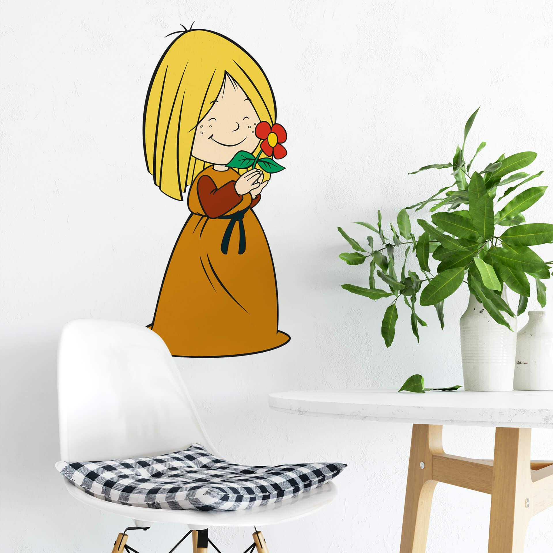 Muursticker Ylvi 1 - Wickie en de Viking