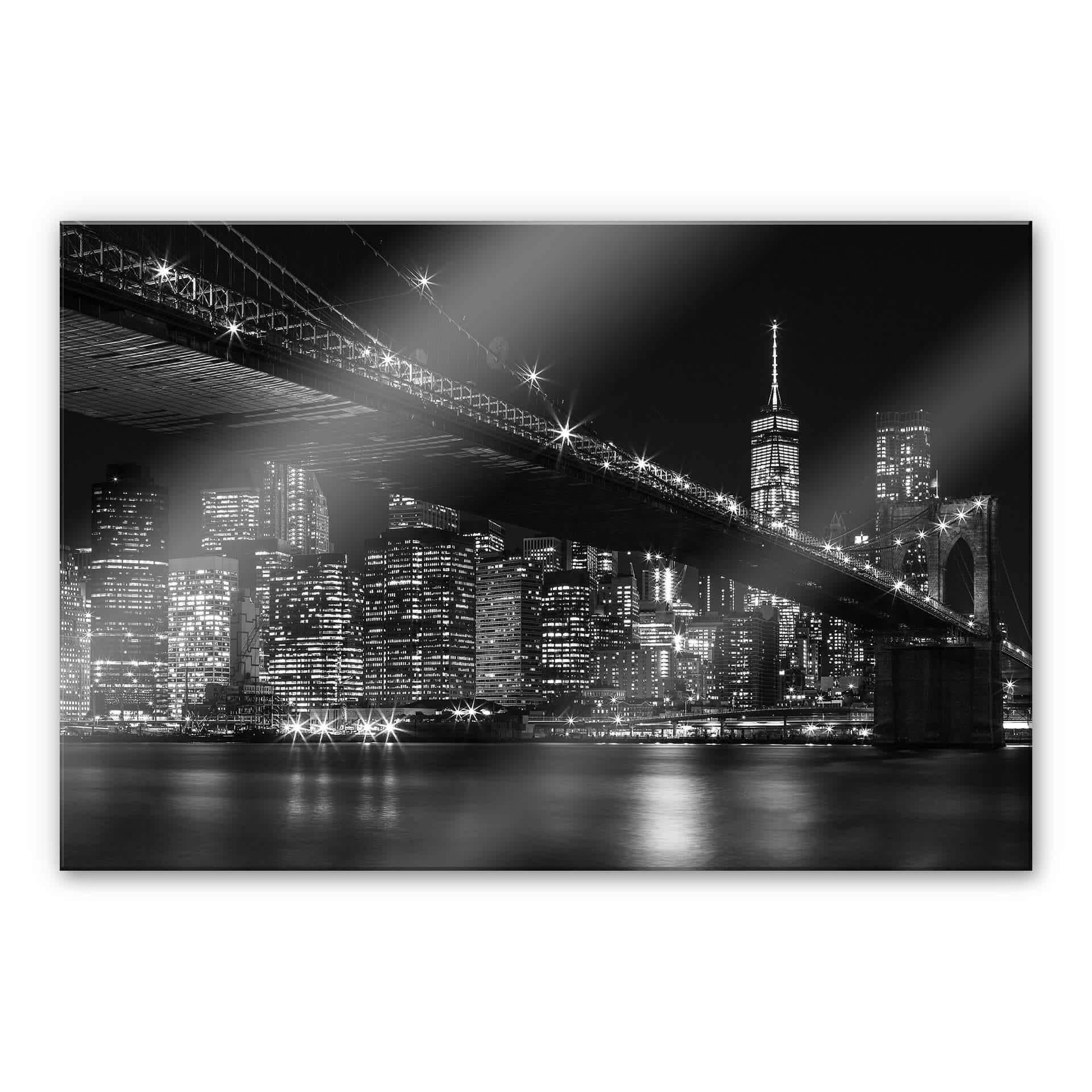 Akrylbillede New York by night