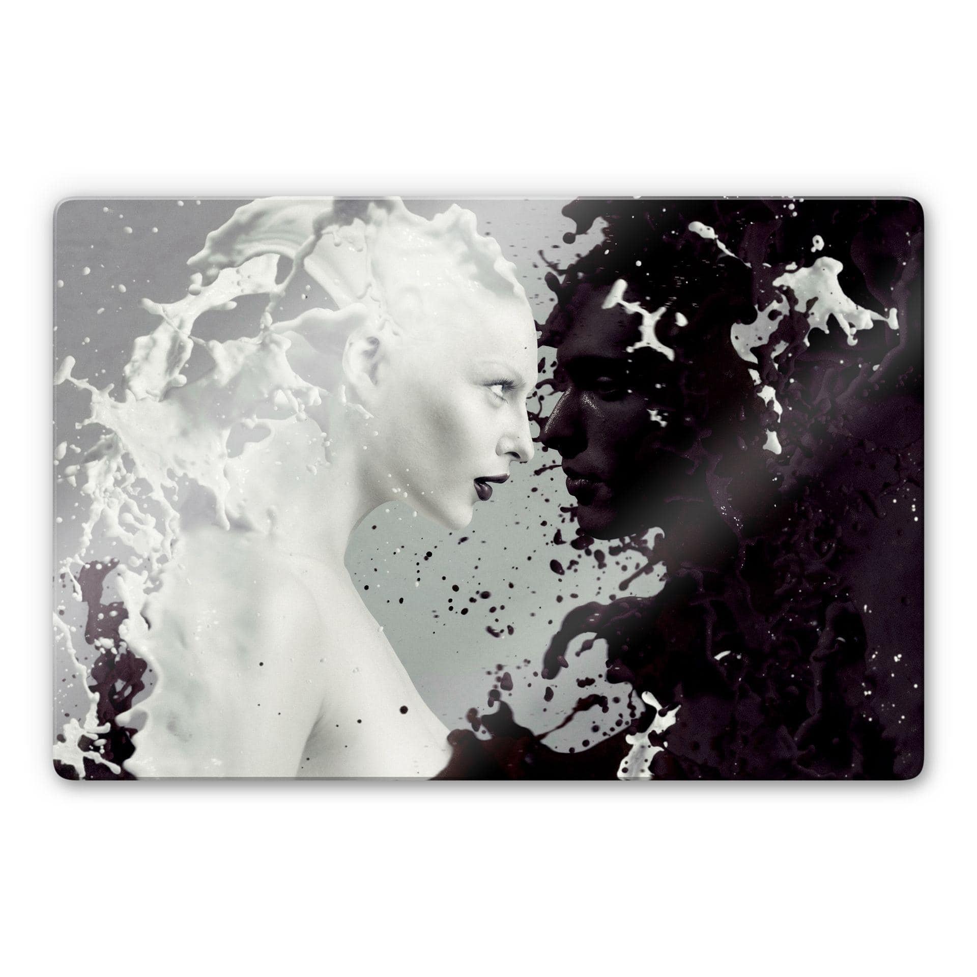 Tableau en verre - Milk & Coffee