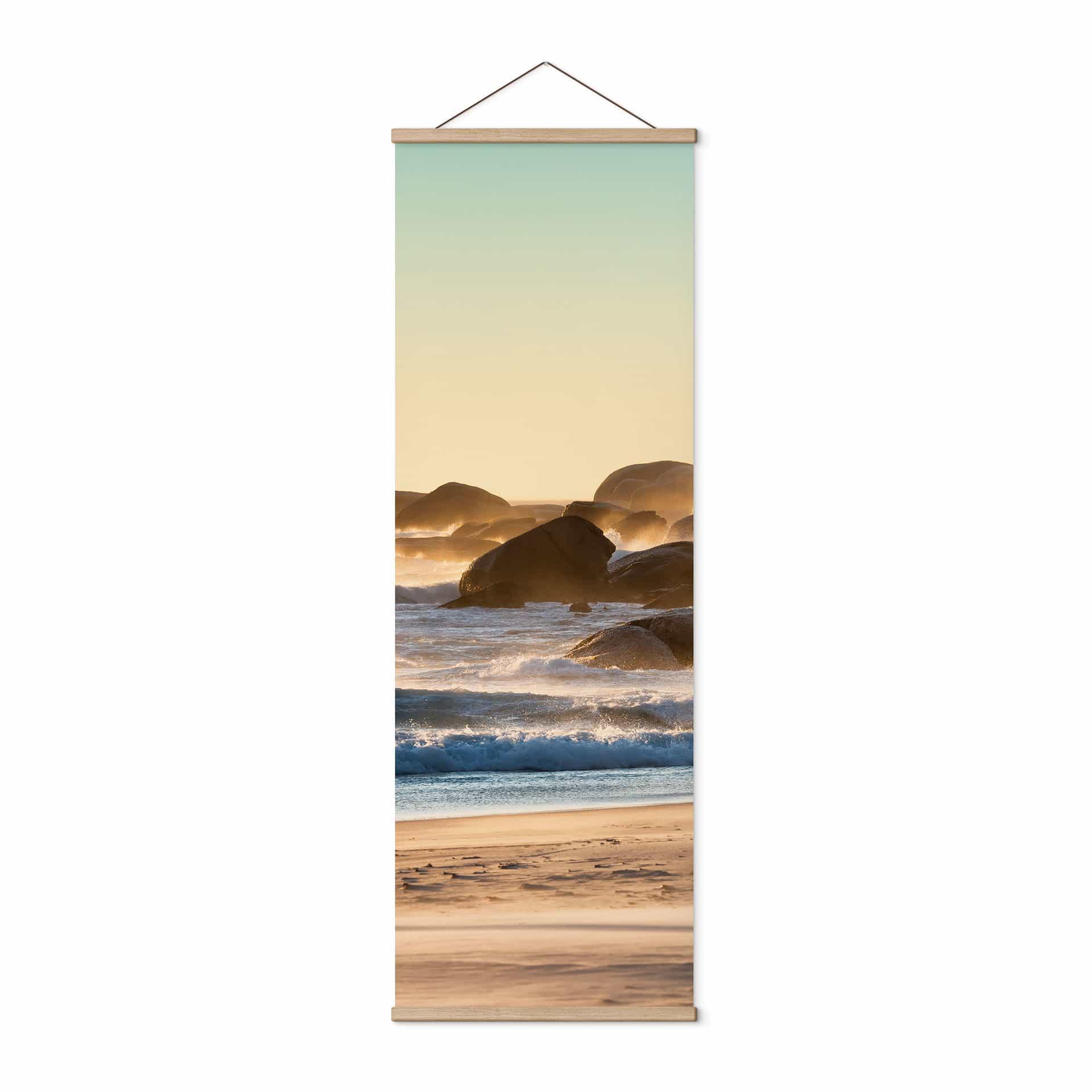Póster de tela Costa de playa al amanecer en África - Hugonnard - Panorama