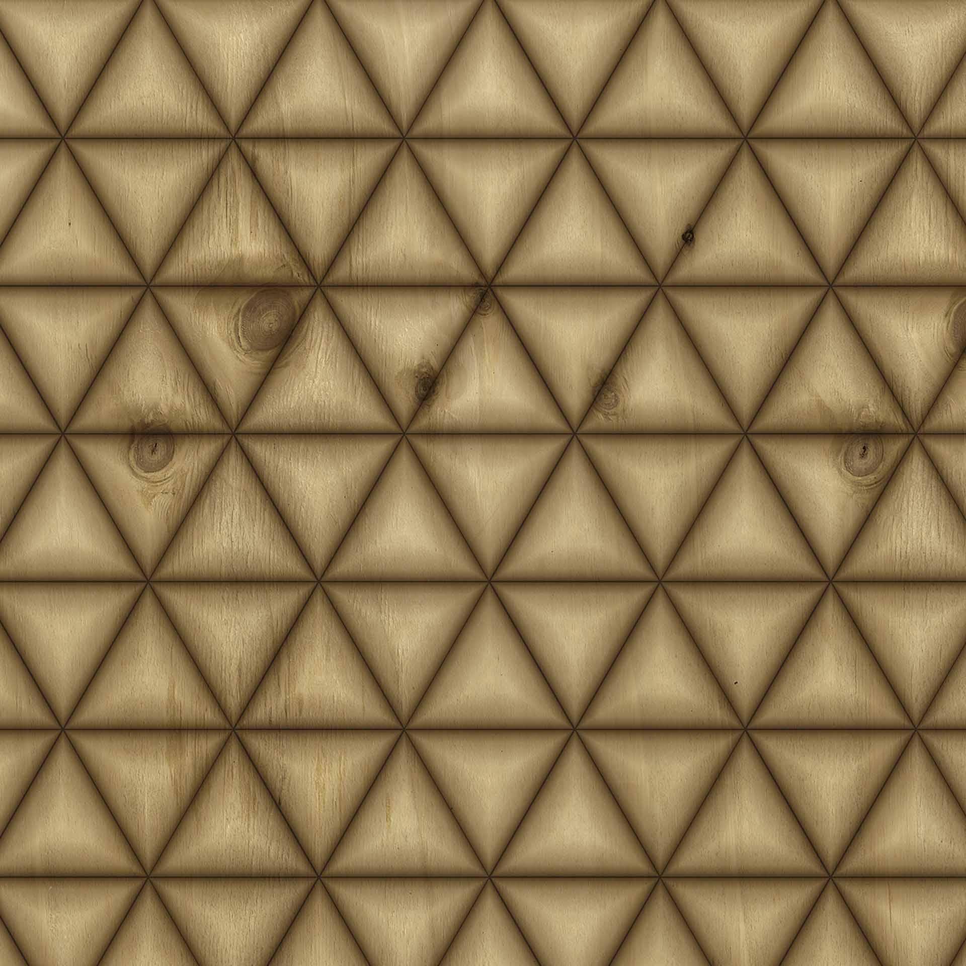 Geometric GraphicTriang1 beige brun - non-woven tapet Designwalls 2 - 2,55 x 3,5 m