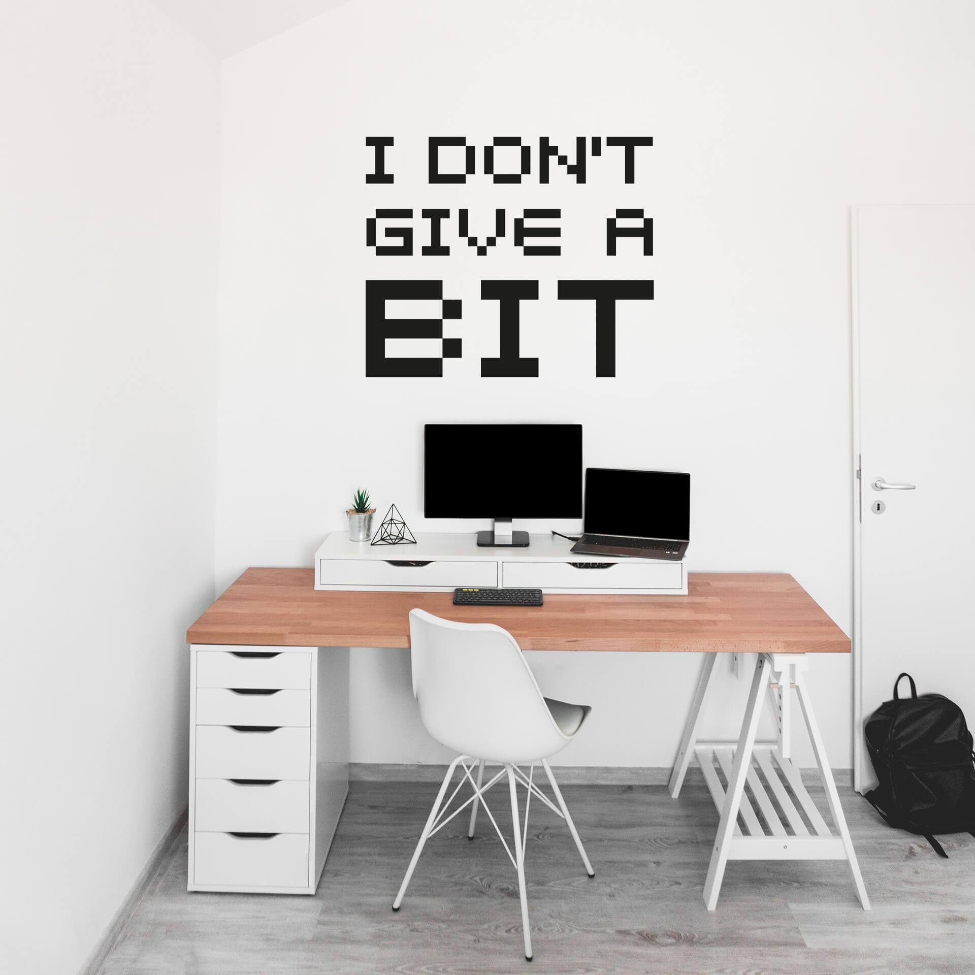 Give a bit wallsticker