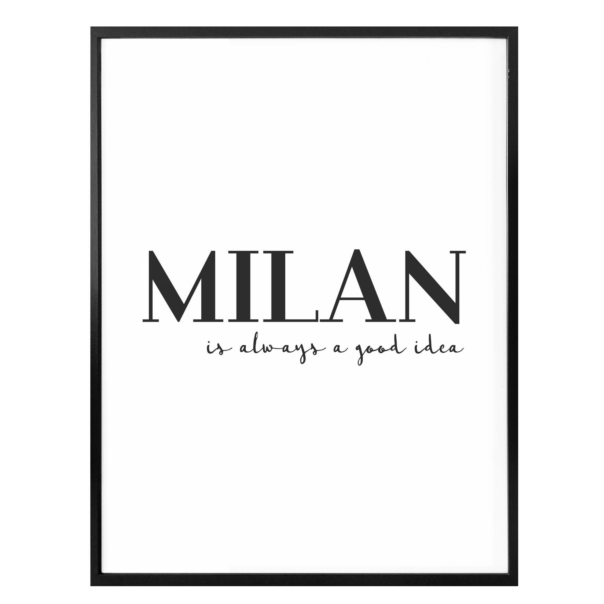 Póster Milán