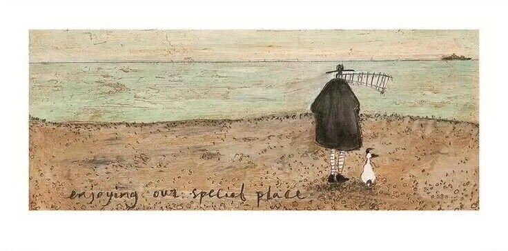 Plakat Sam Toft - Enjoying Our Special Place kunsttryk, Sam Toft (60 x 30 cm)