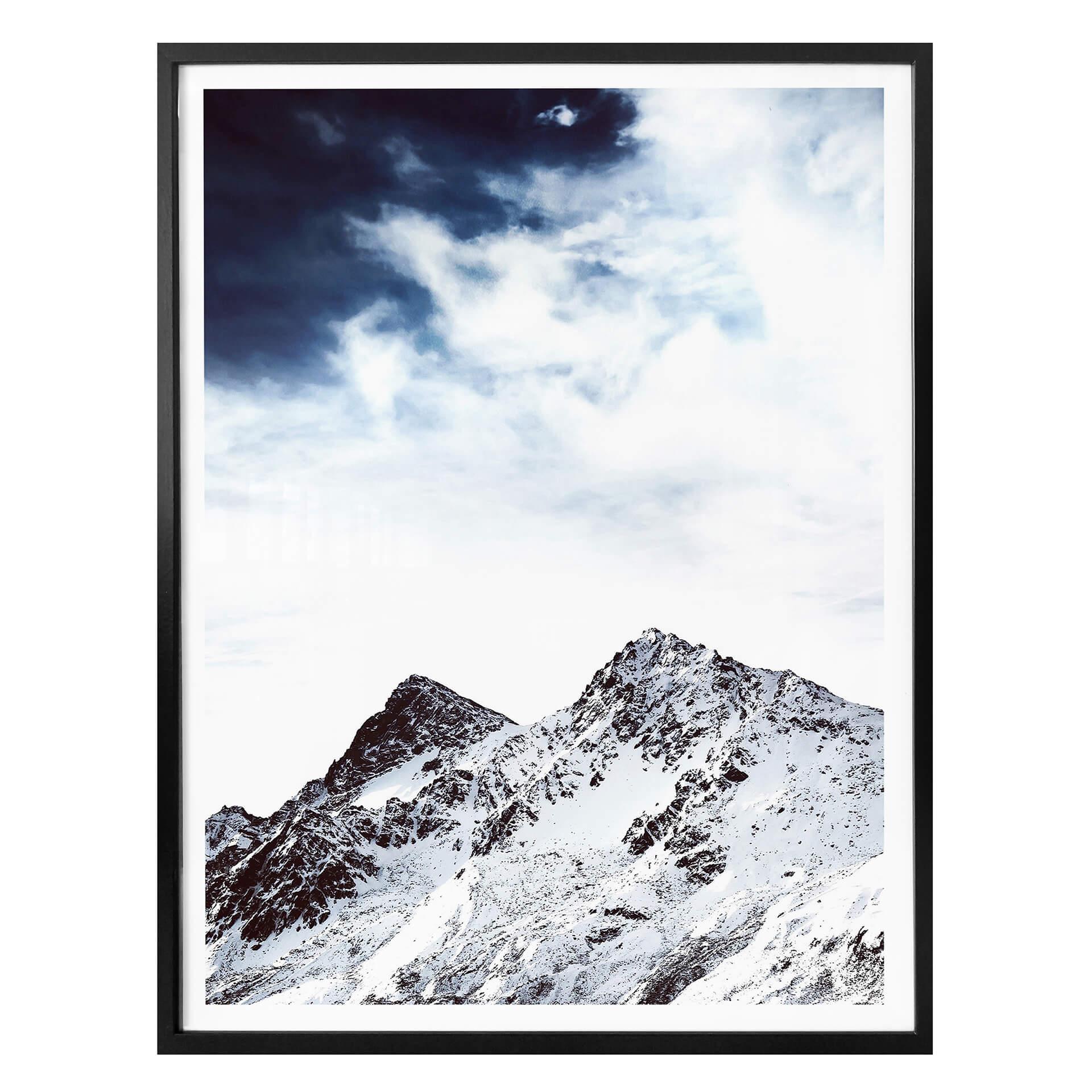 Póster Montaña Nevada