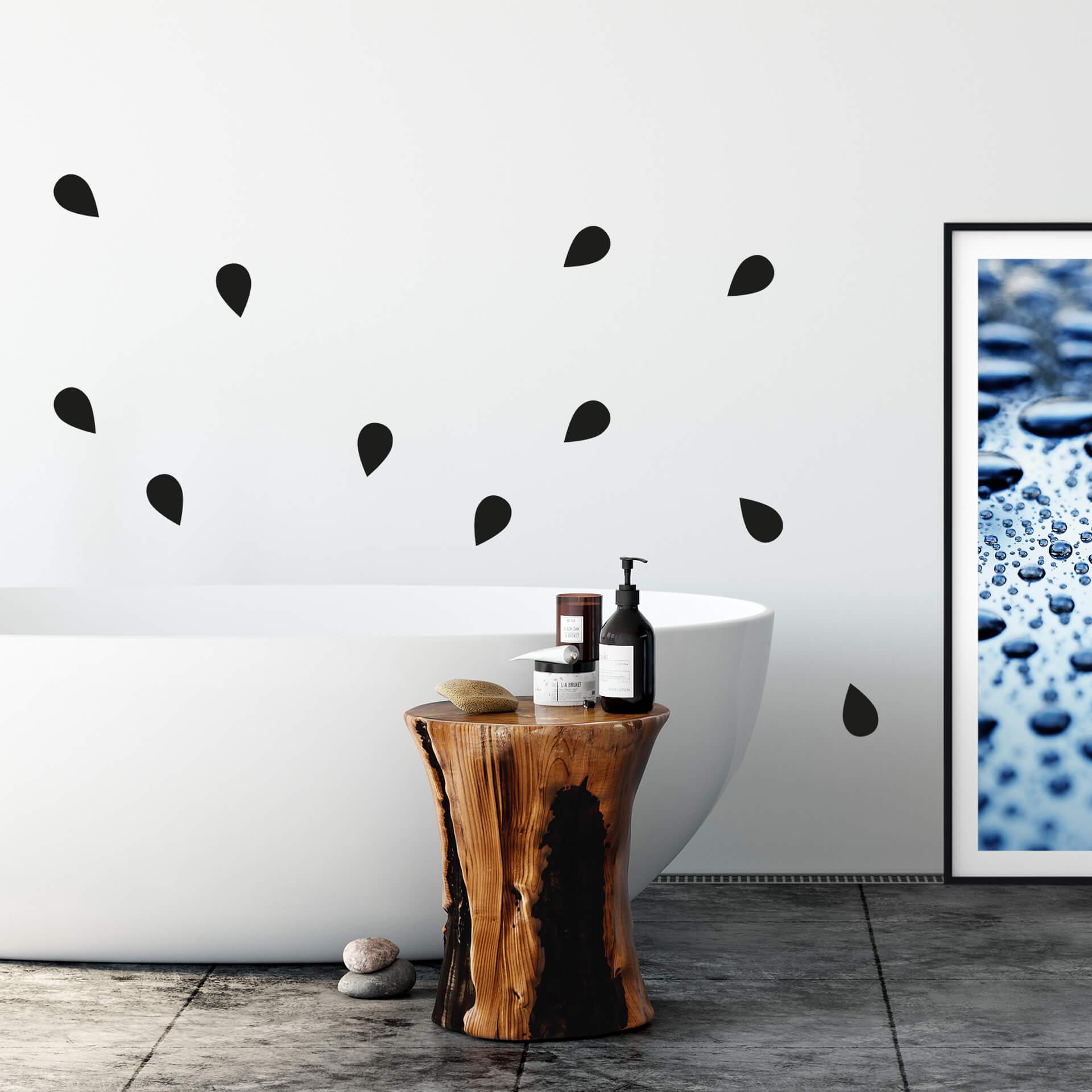 Sticker mural - Set gouttes (50 pièces)