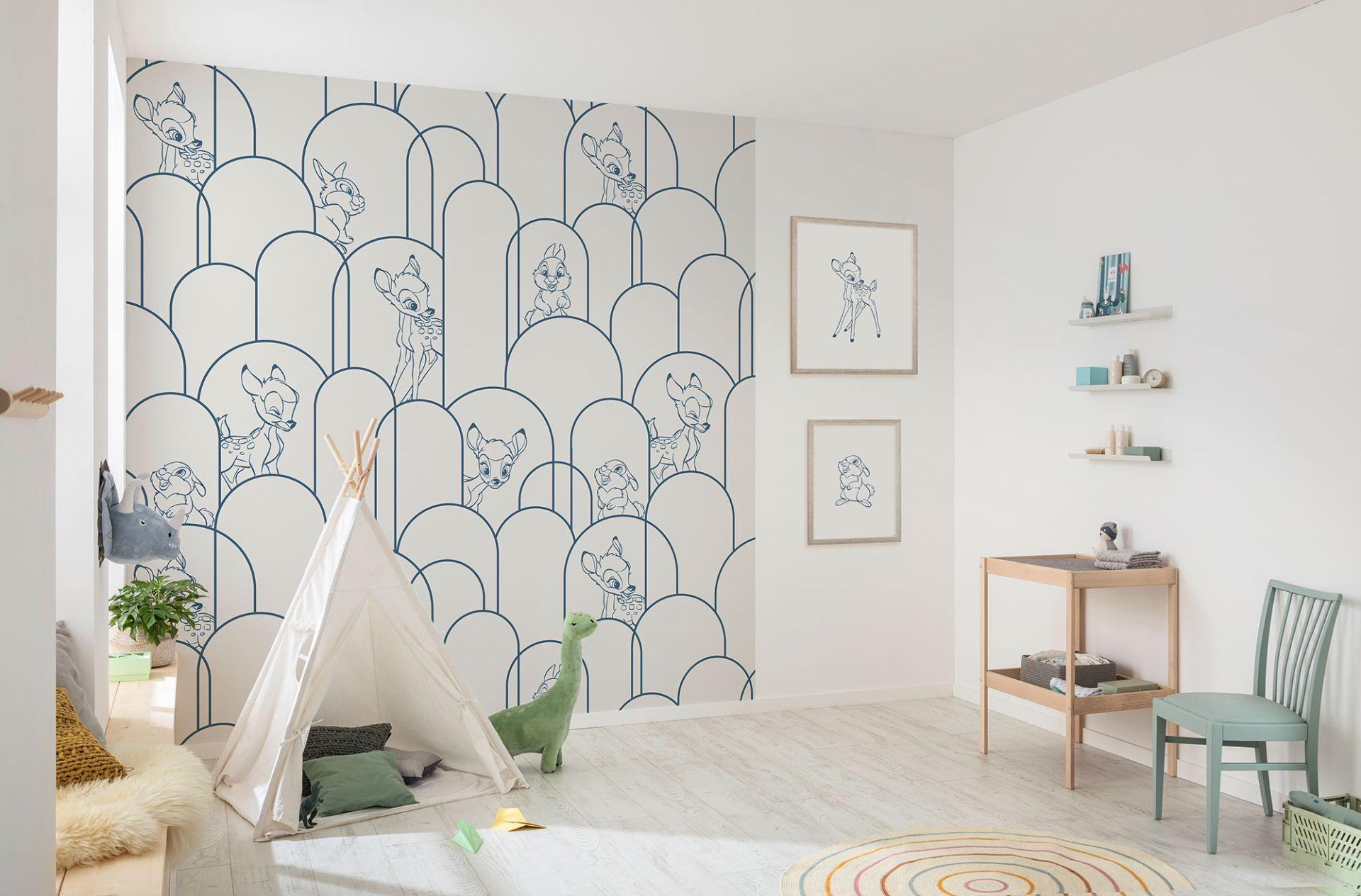 Tapet - Gem din Bambi - 250 x 250 cm