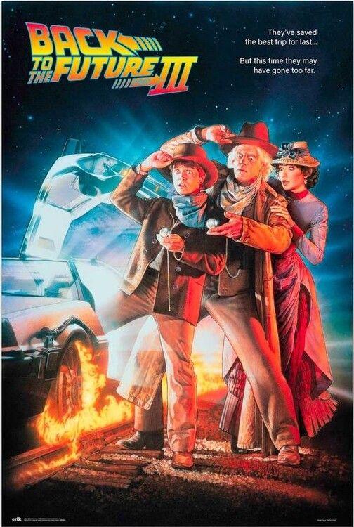 Poster, film poster Back to the Future 3 61x91,5 cm