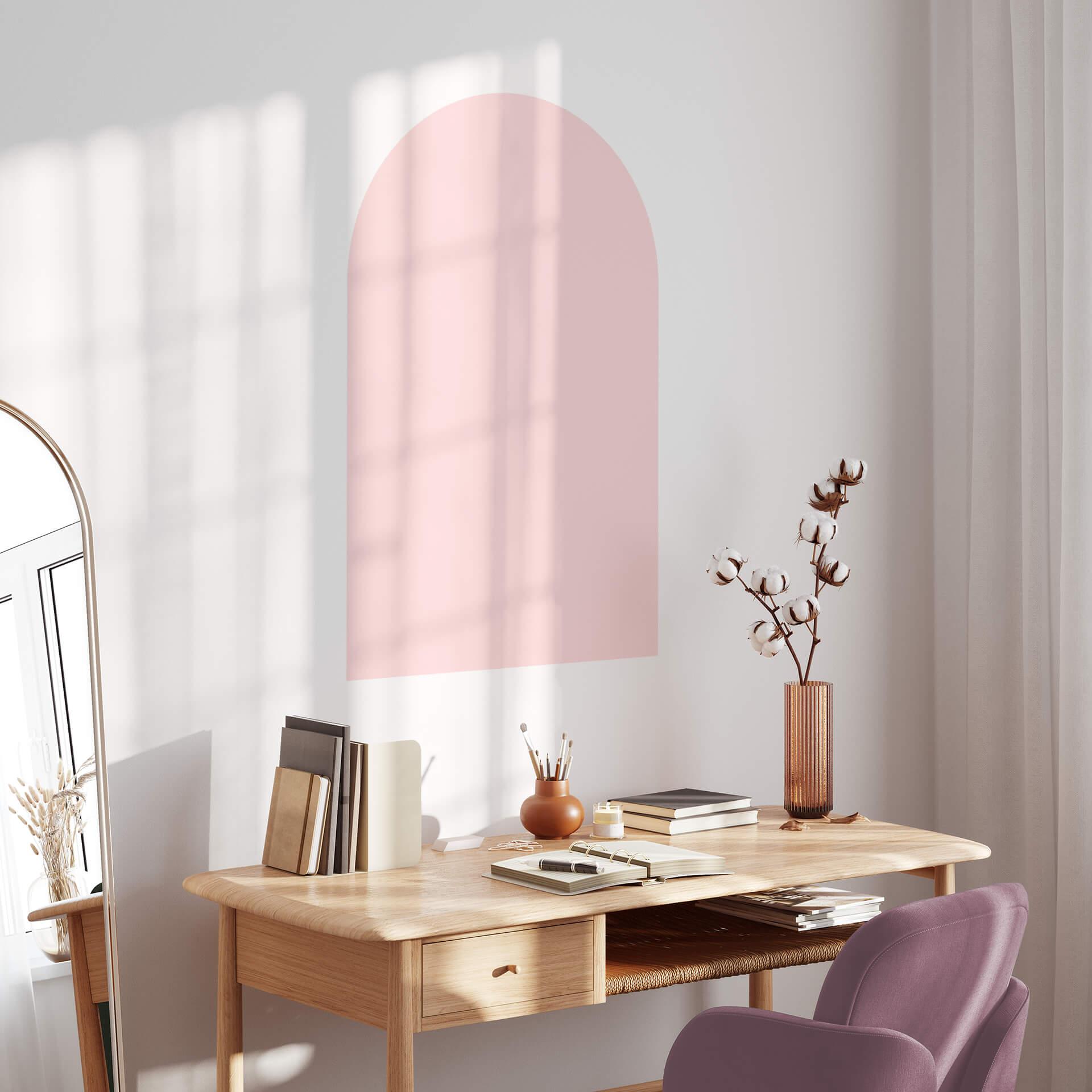 Wall Sticker Pink Arch