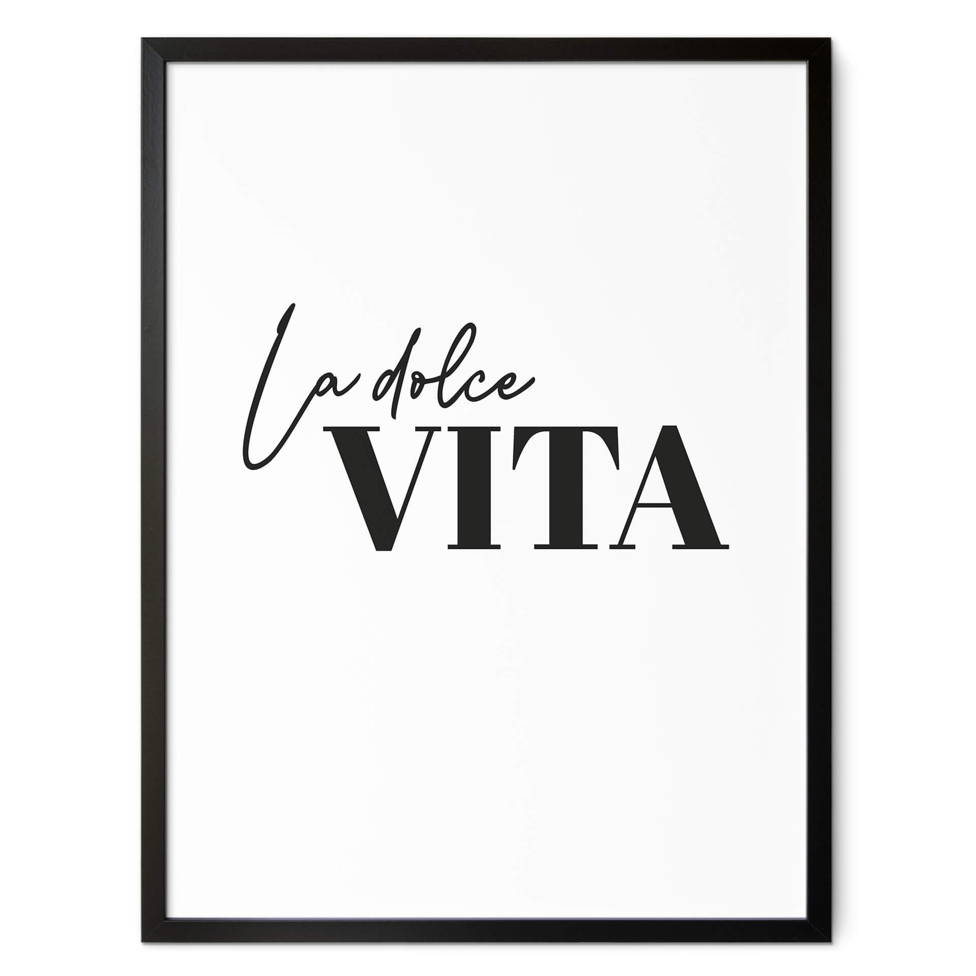Plakat La Dolce Vita