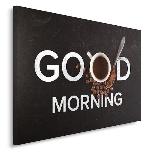Canvasbillede, Godmorgen kaffe