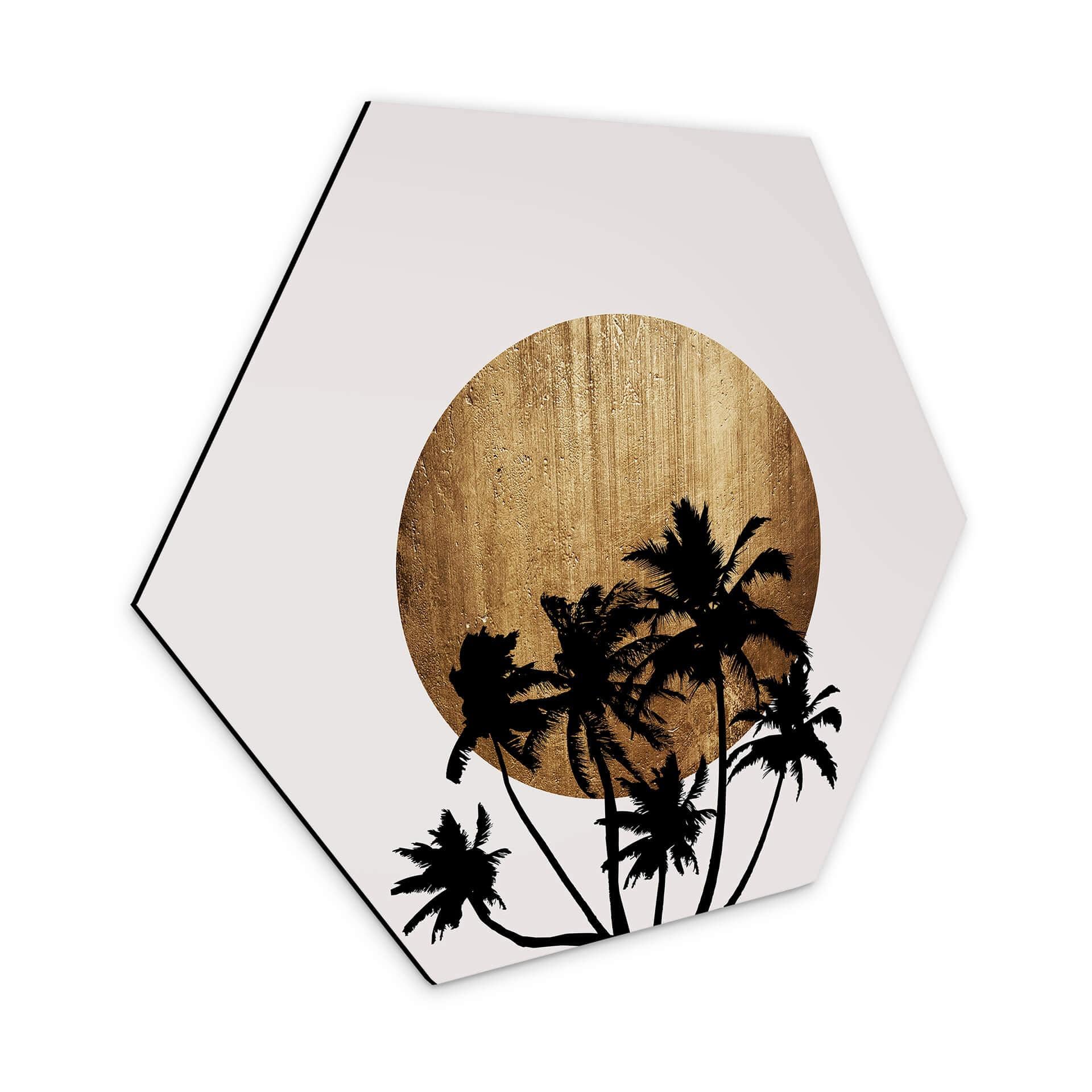 Hexagone - Alu-Dibond Kubistika - Miami Beach