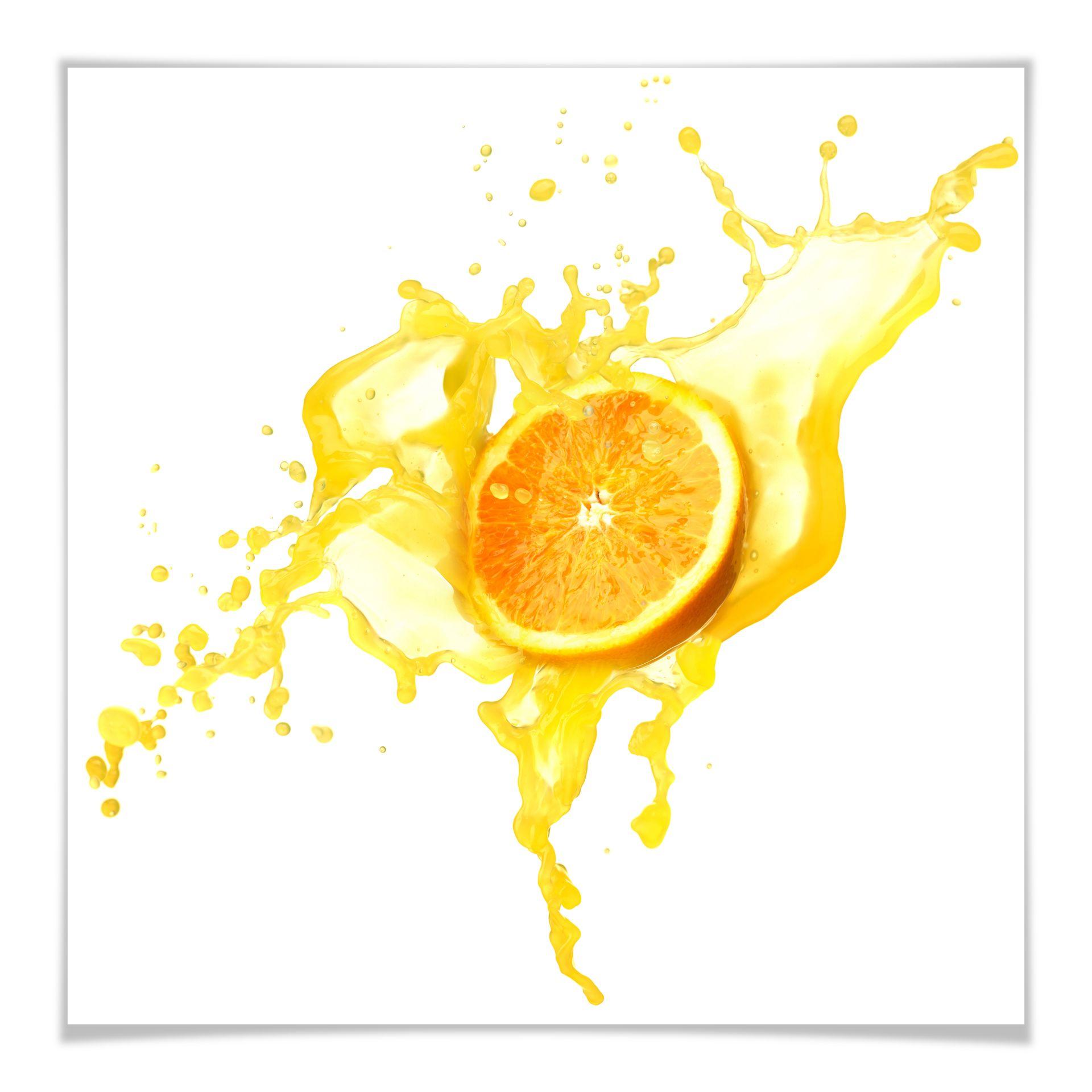 Poster - Splashing Oranges