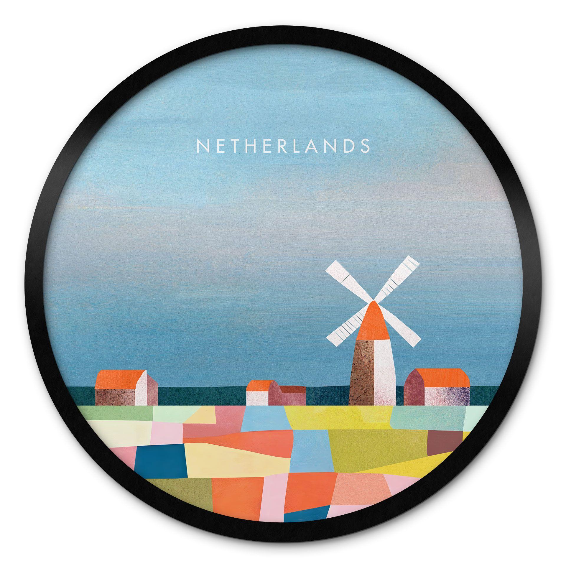 Plakat Rejse til Holland - Rivers