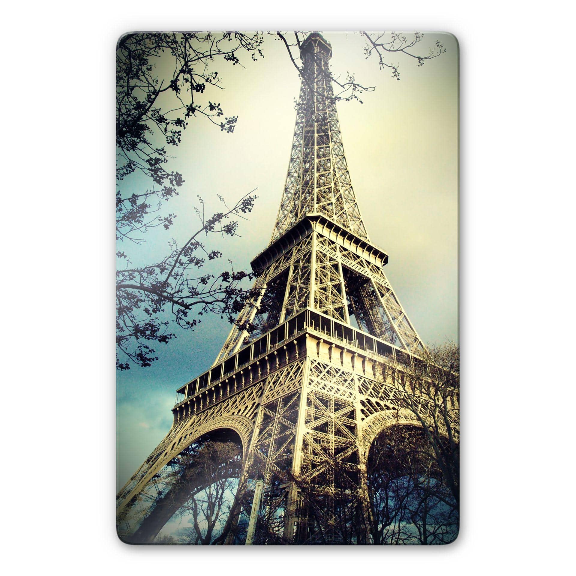 Tableau en verre - Tour Eiffel