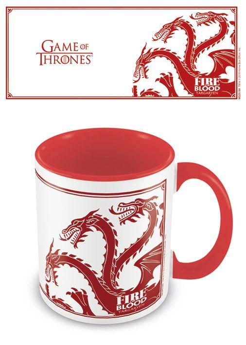 Krus, keramikkrus Game of Thrones - Targaryen