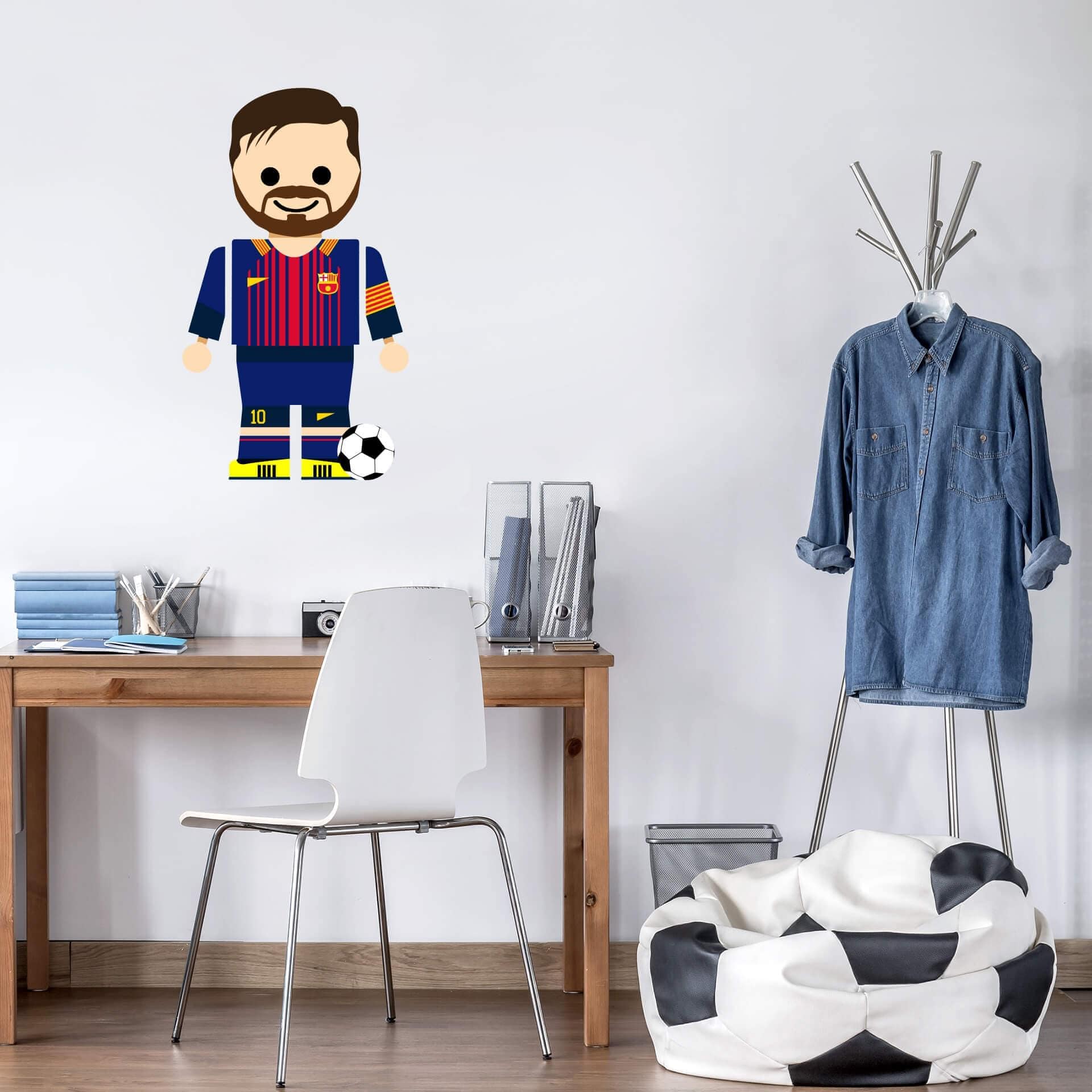 Sticker mural Gomes - Messi