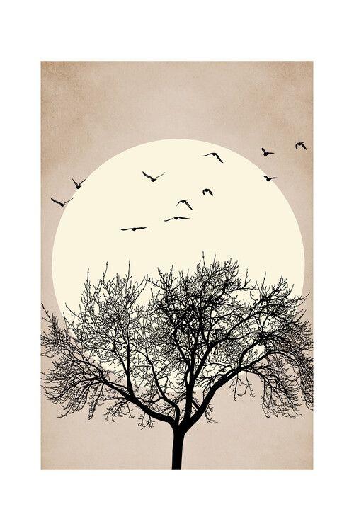 Kunstplakat Kubistika - Autumn dreamers, plakat (40 x 60 cm)