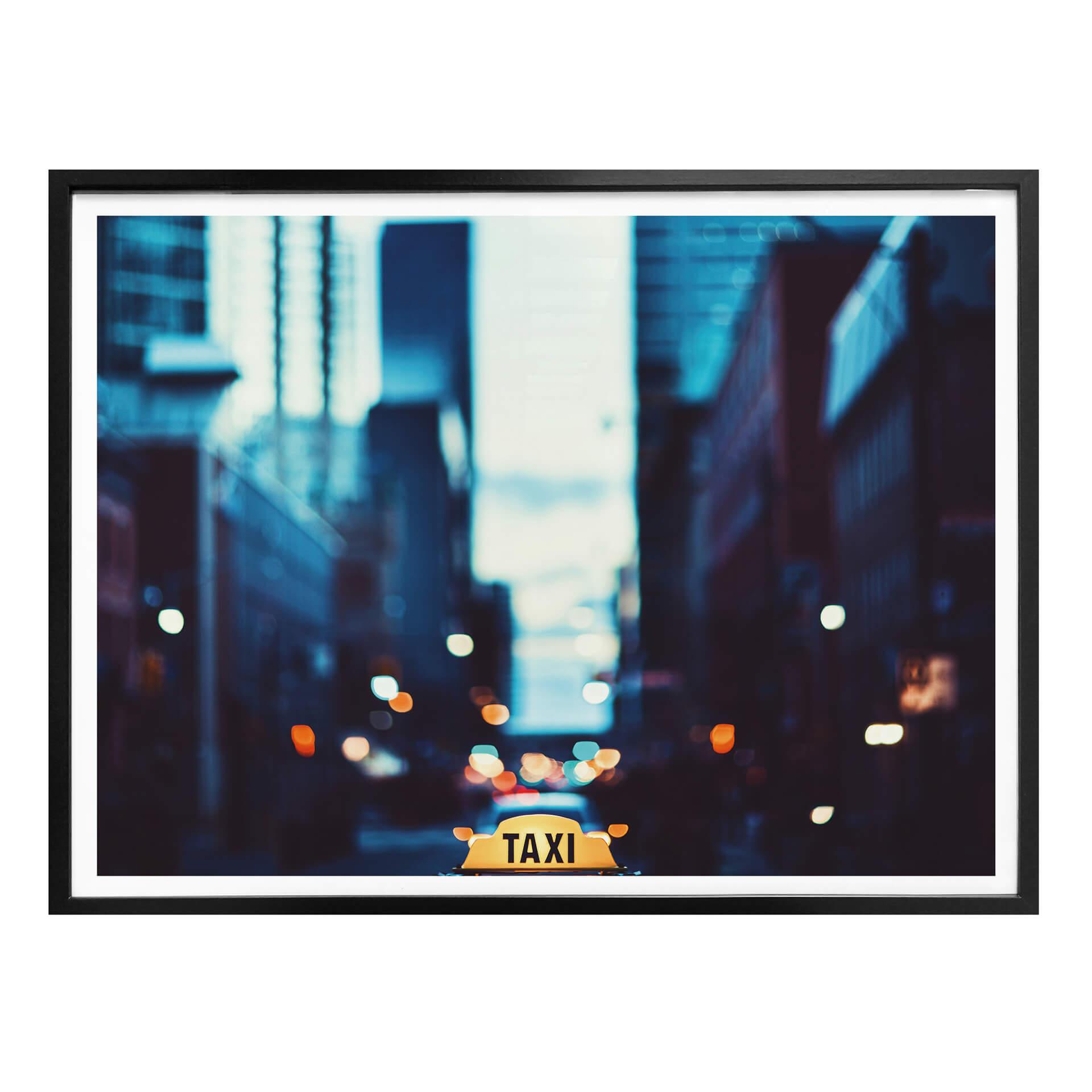 Póster Yellow Cab en New York