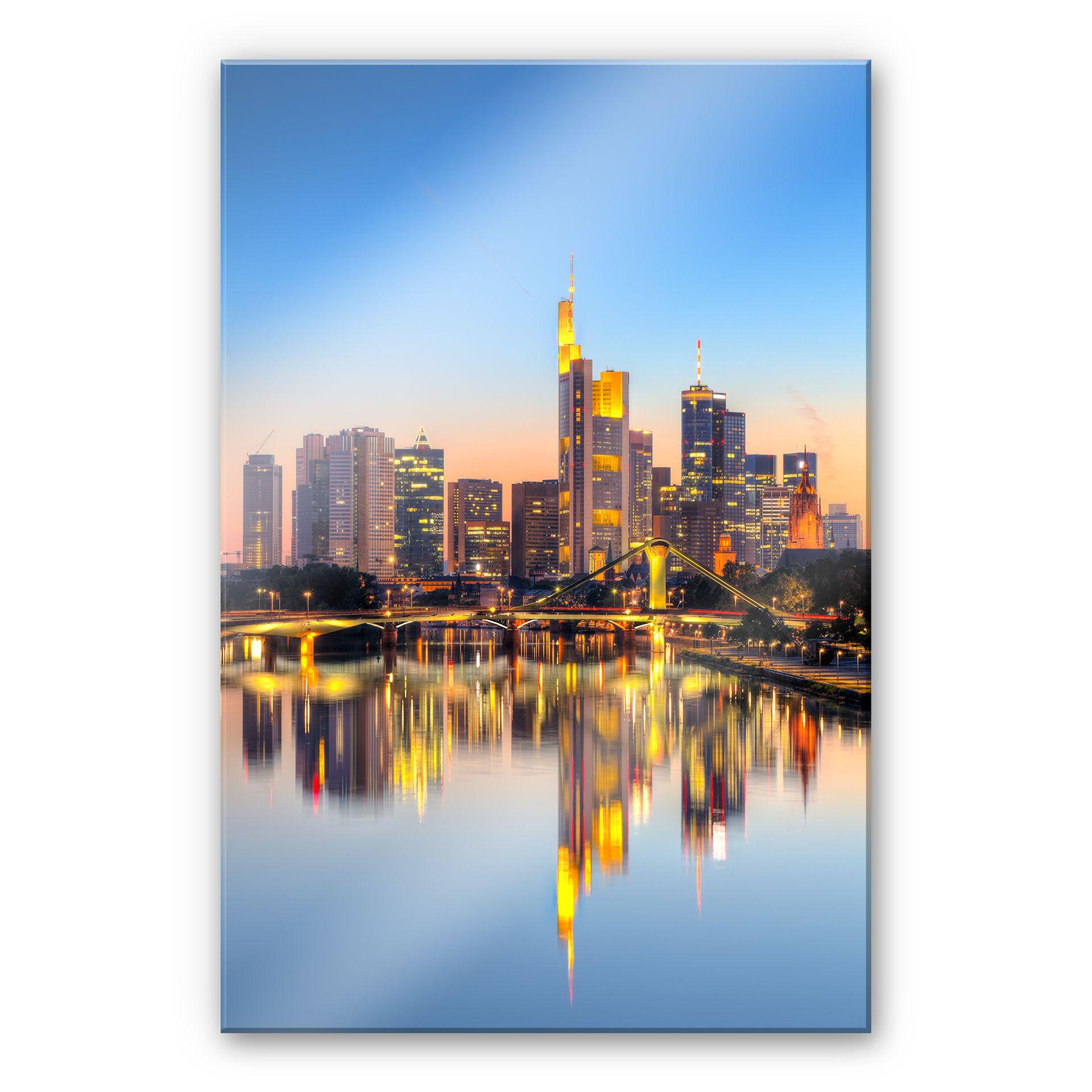 Akrylbillede Frankfurt lys