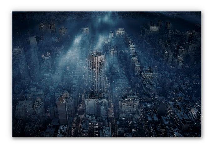 Aluminium Dibond Løndal - Nevel in NYC