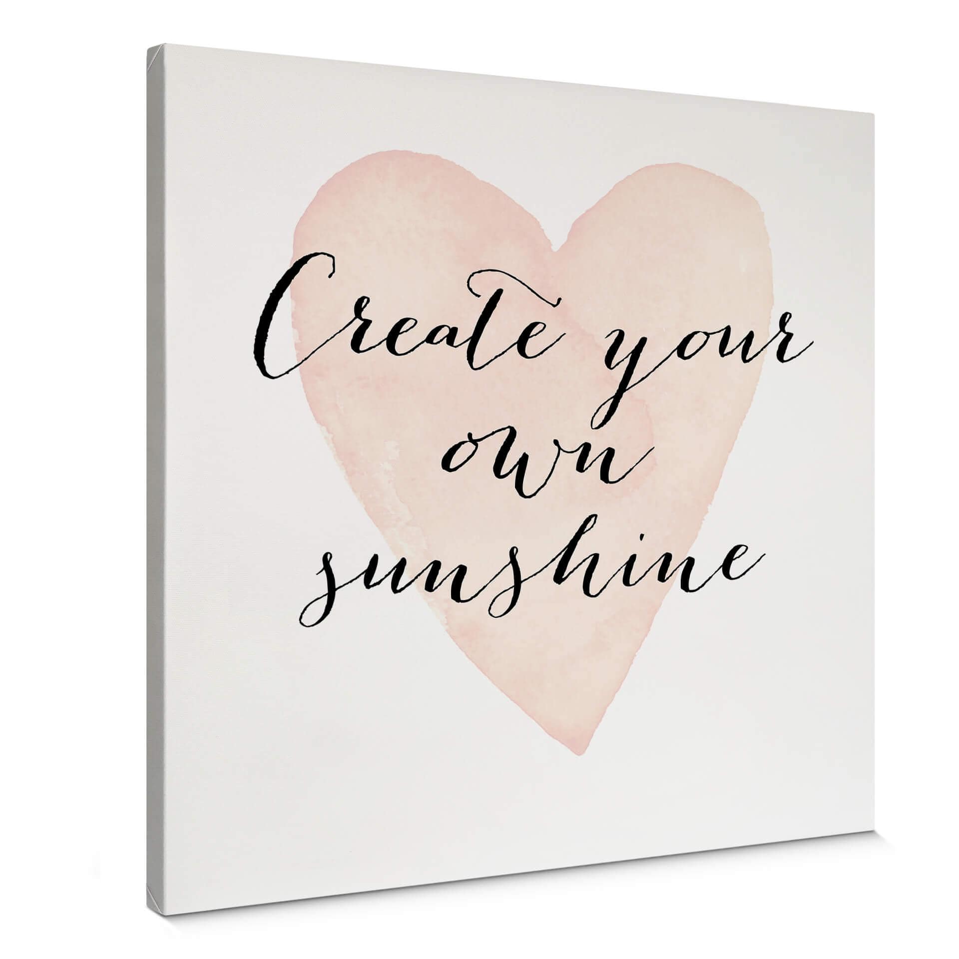 Tableau sur toile Confetti & Cream - Create your own sunshine