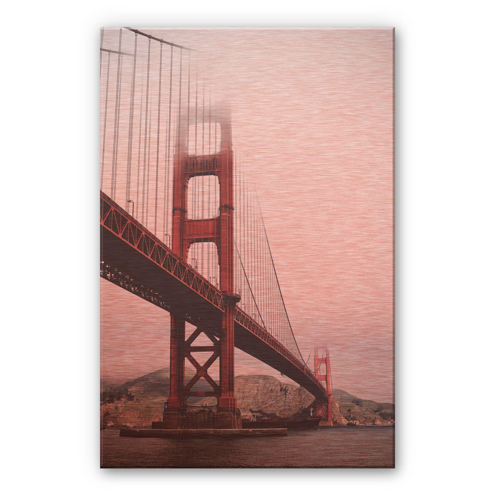 Alu-Dibond koper – The Golden Gate Bridge 02