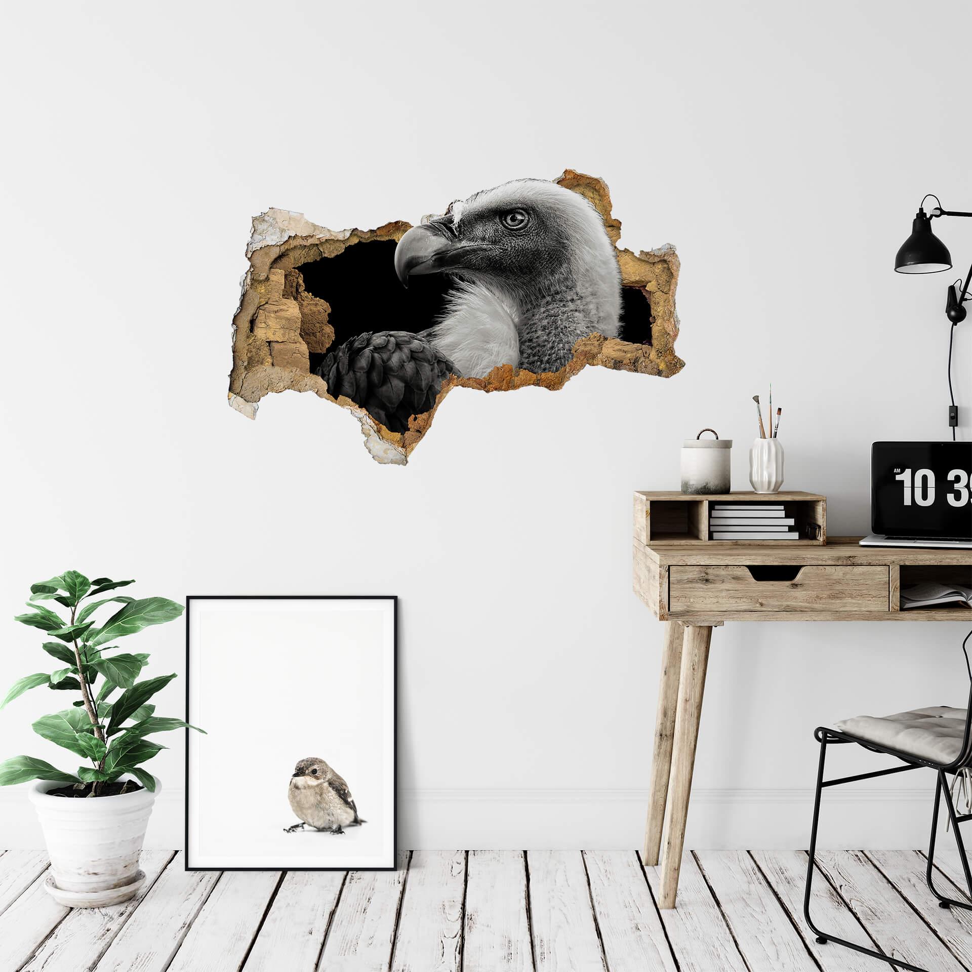 3D Wallsticker havmand - grib