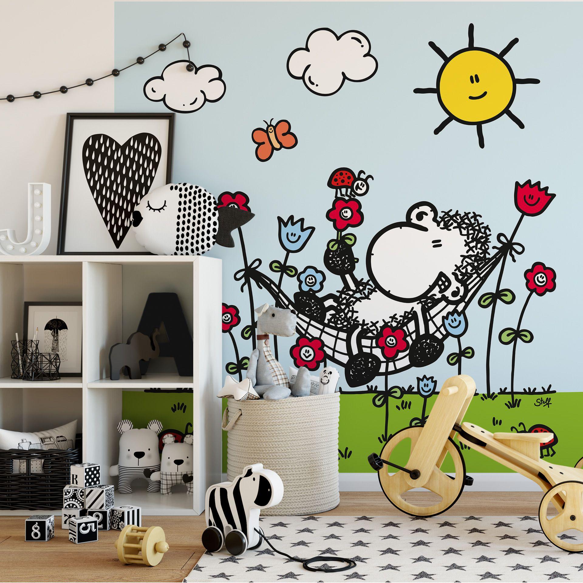 Fotobehang Sheepworld Niks te Doen