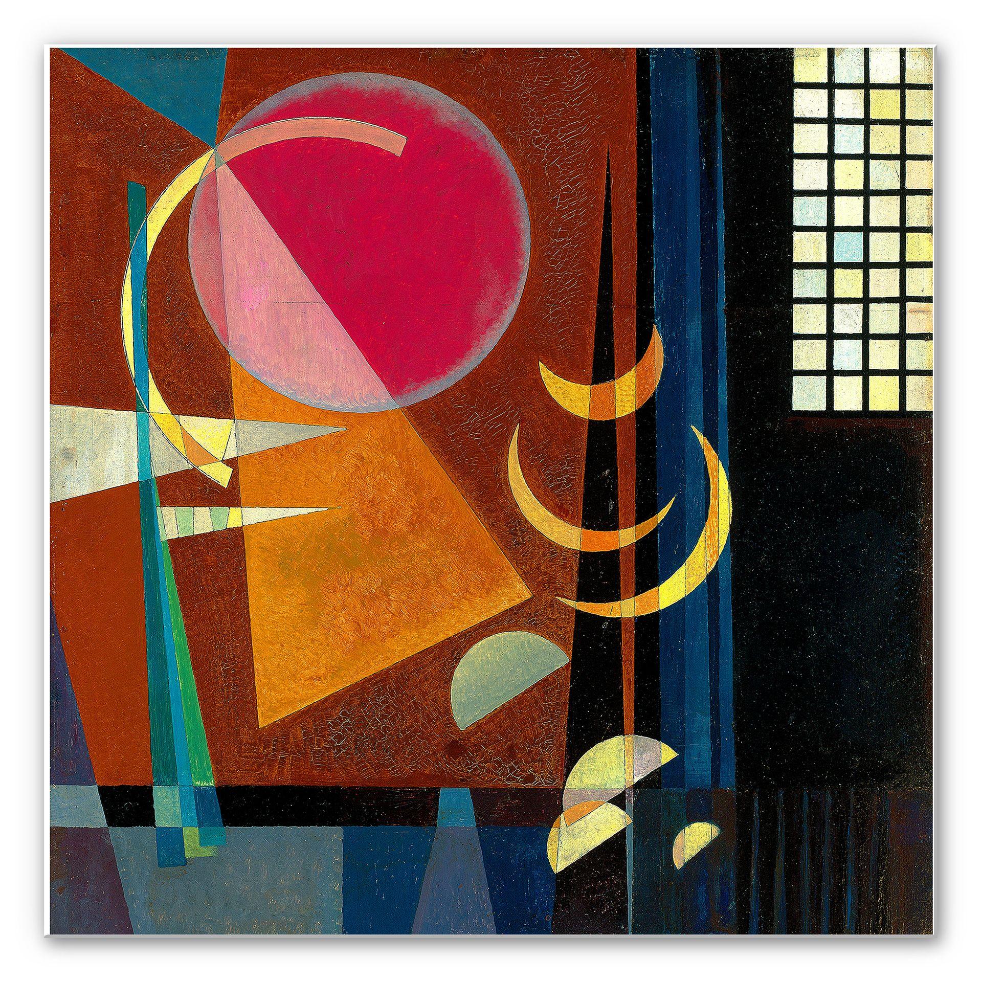 Wanddecoratie Kandinsky – Colourful Calmness