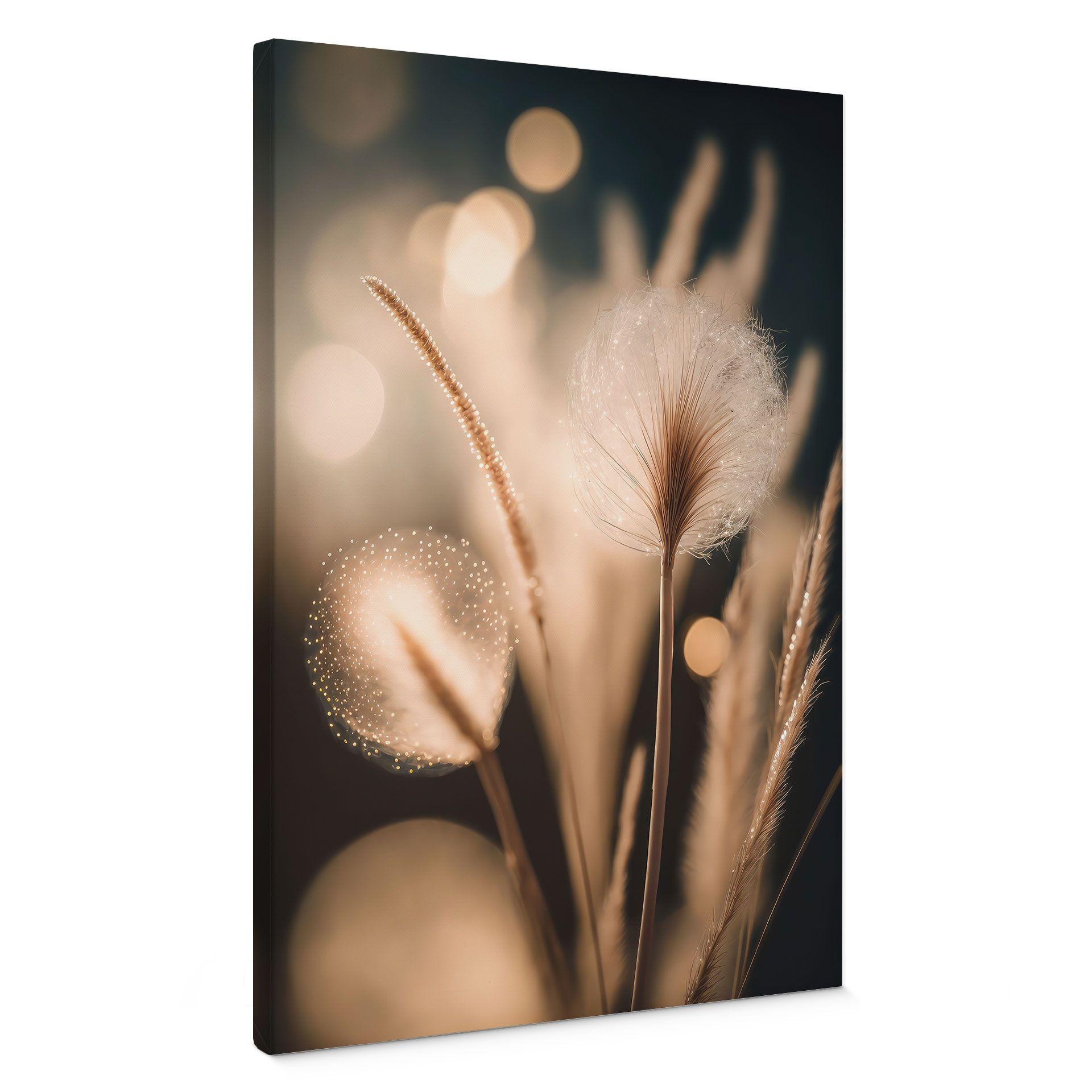 Lienzo Boho grasses in golden light - Treechild