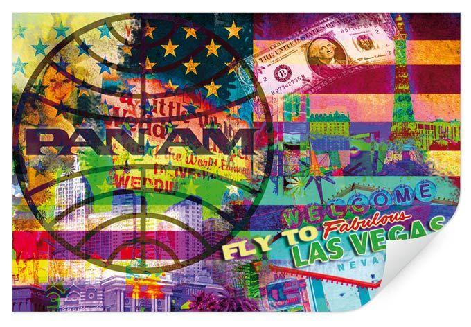 Muurprint Pan Am – Las Vegas