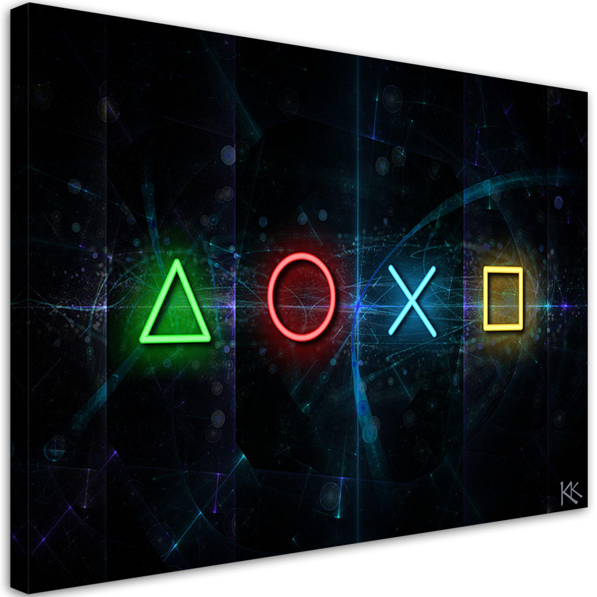 Canvasbillede, Til gamere spilkonsol controller