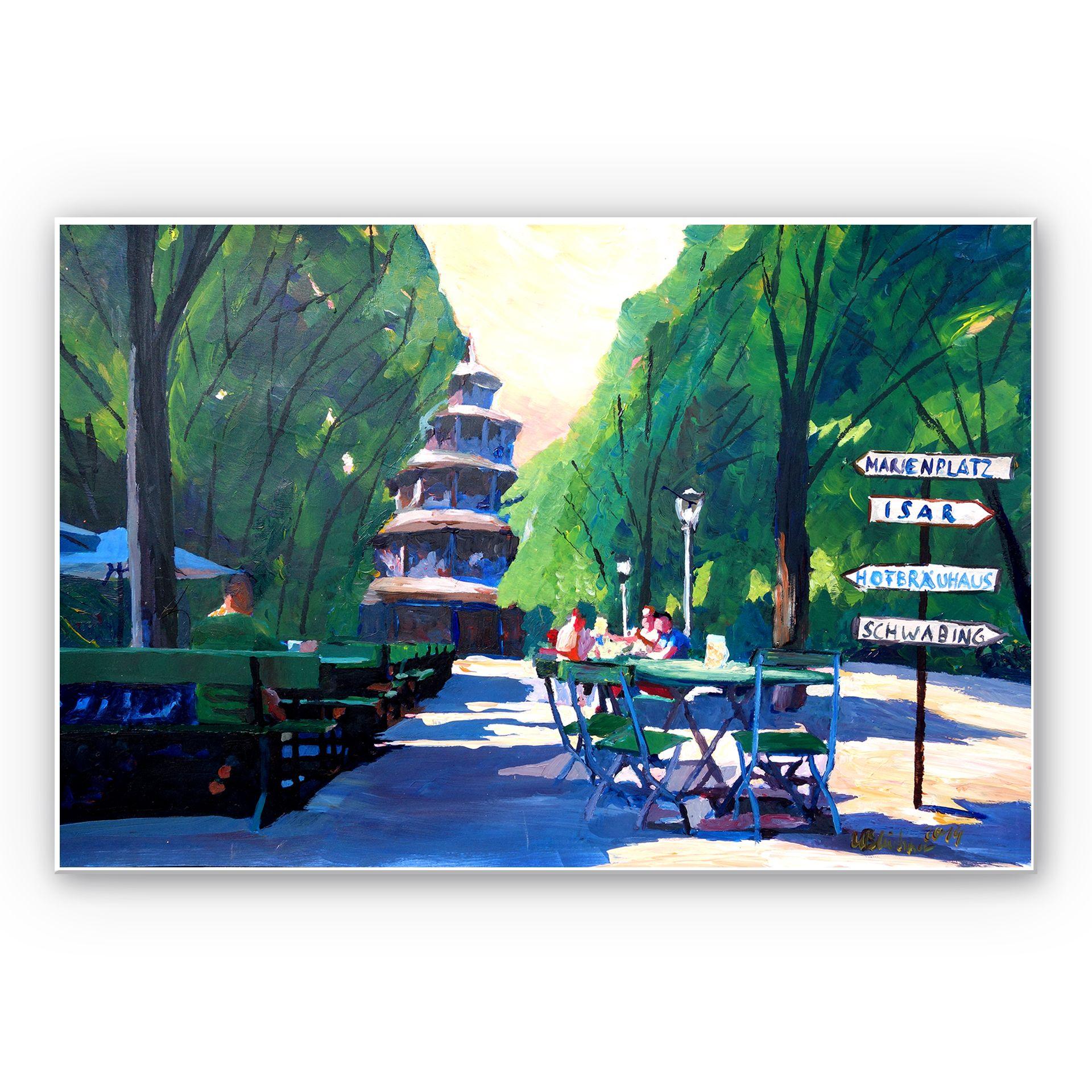 Tableau Forex - Bleichner - Tour chinoise à Munich