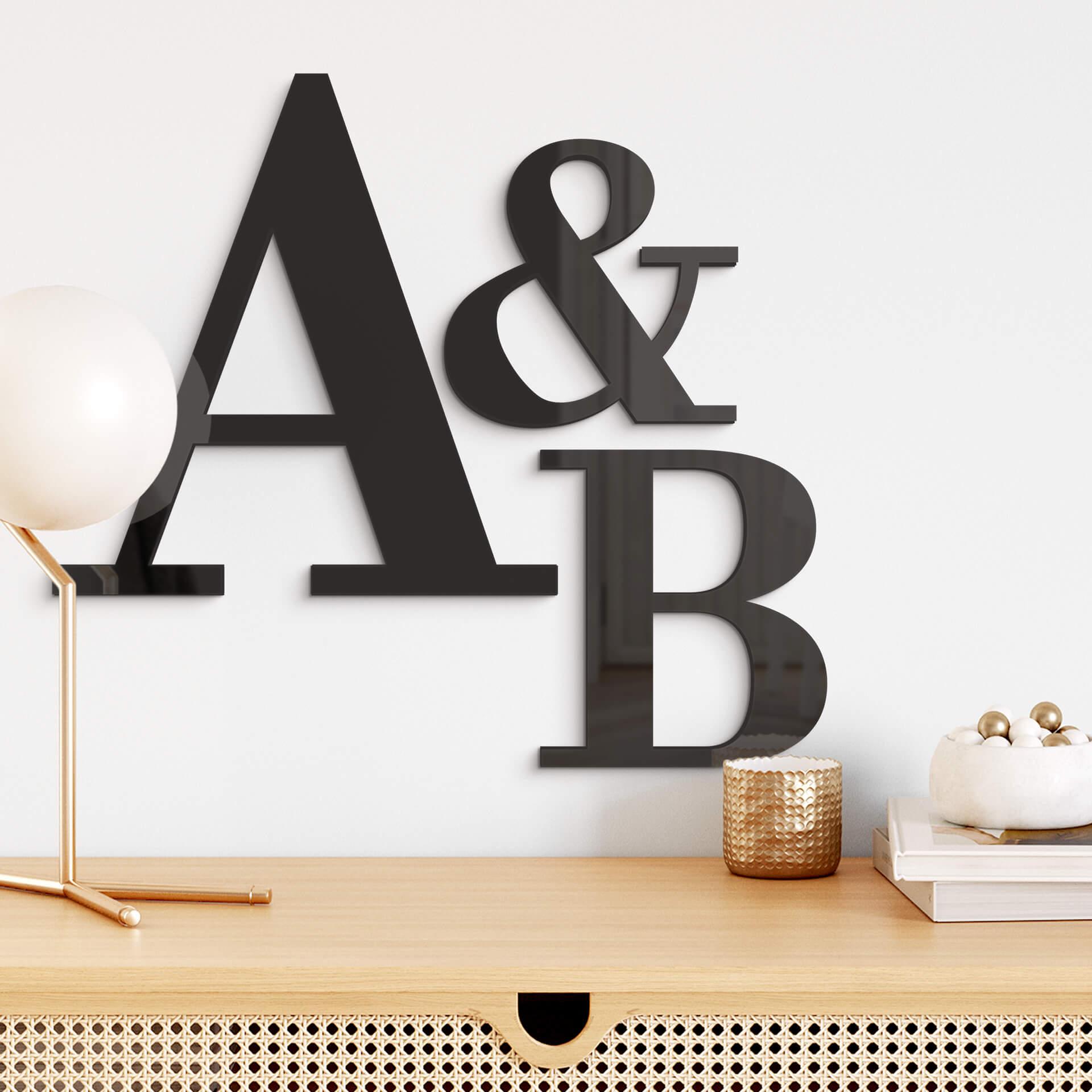 Akrylbogstaver - Bodoni