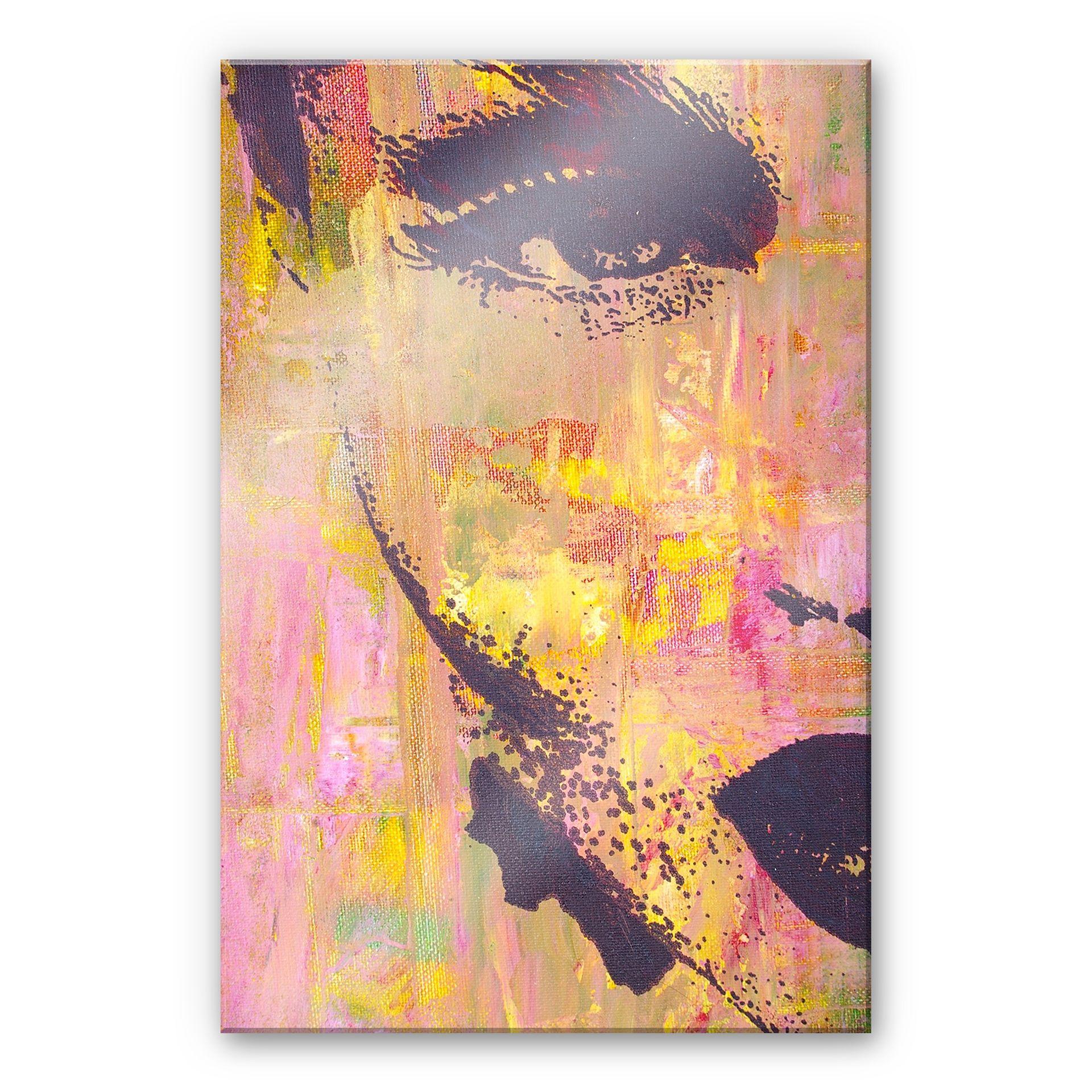 Akrylbillede pop art-portræt