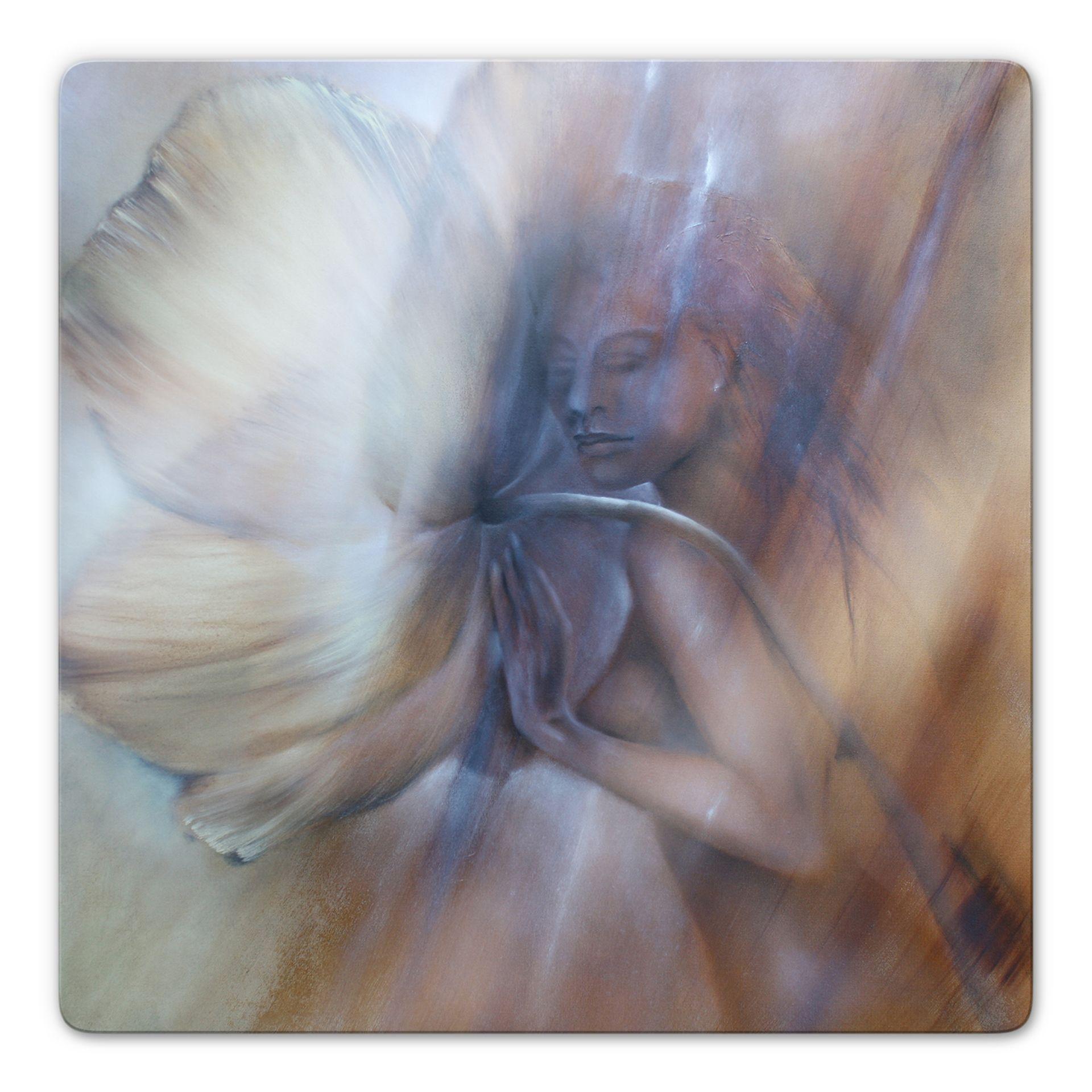 Glasschilderij Schmucker - The Touch