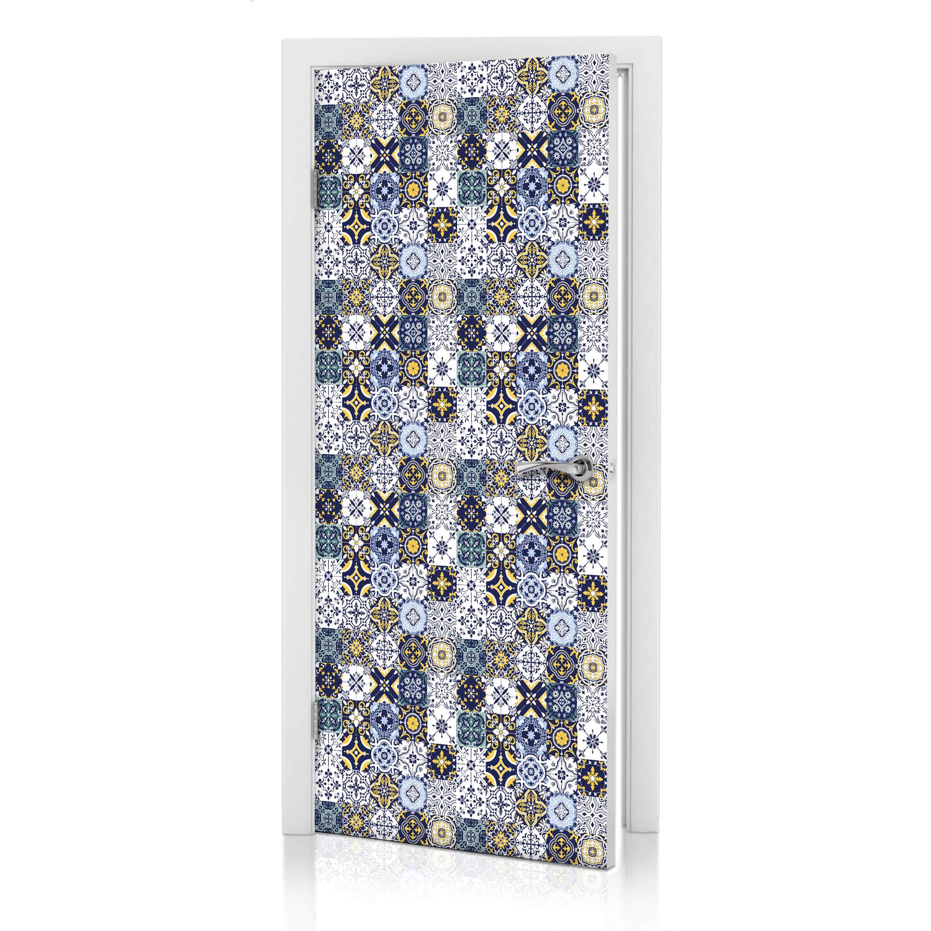 Diseño de puertas Azulejos marroquíes