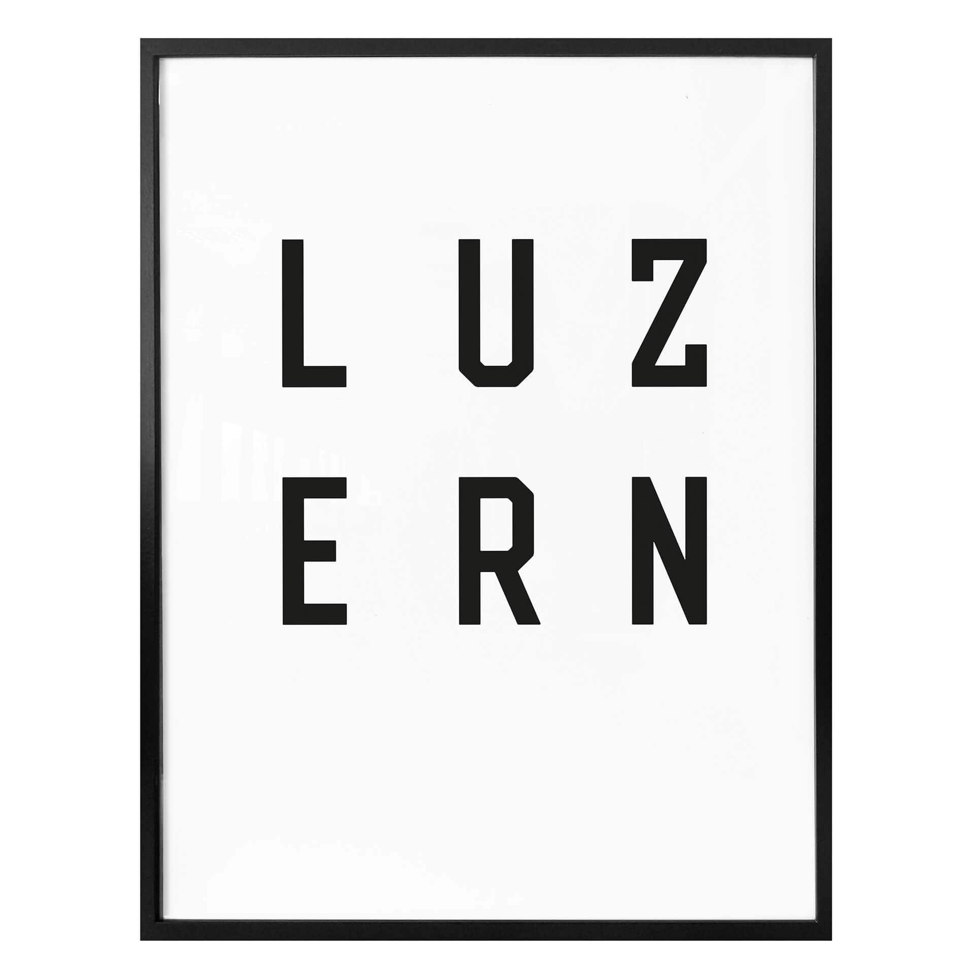 Póster - Tipografía Lucerna